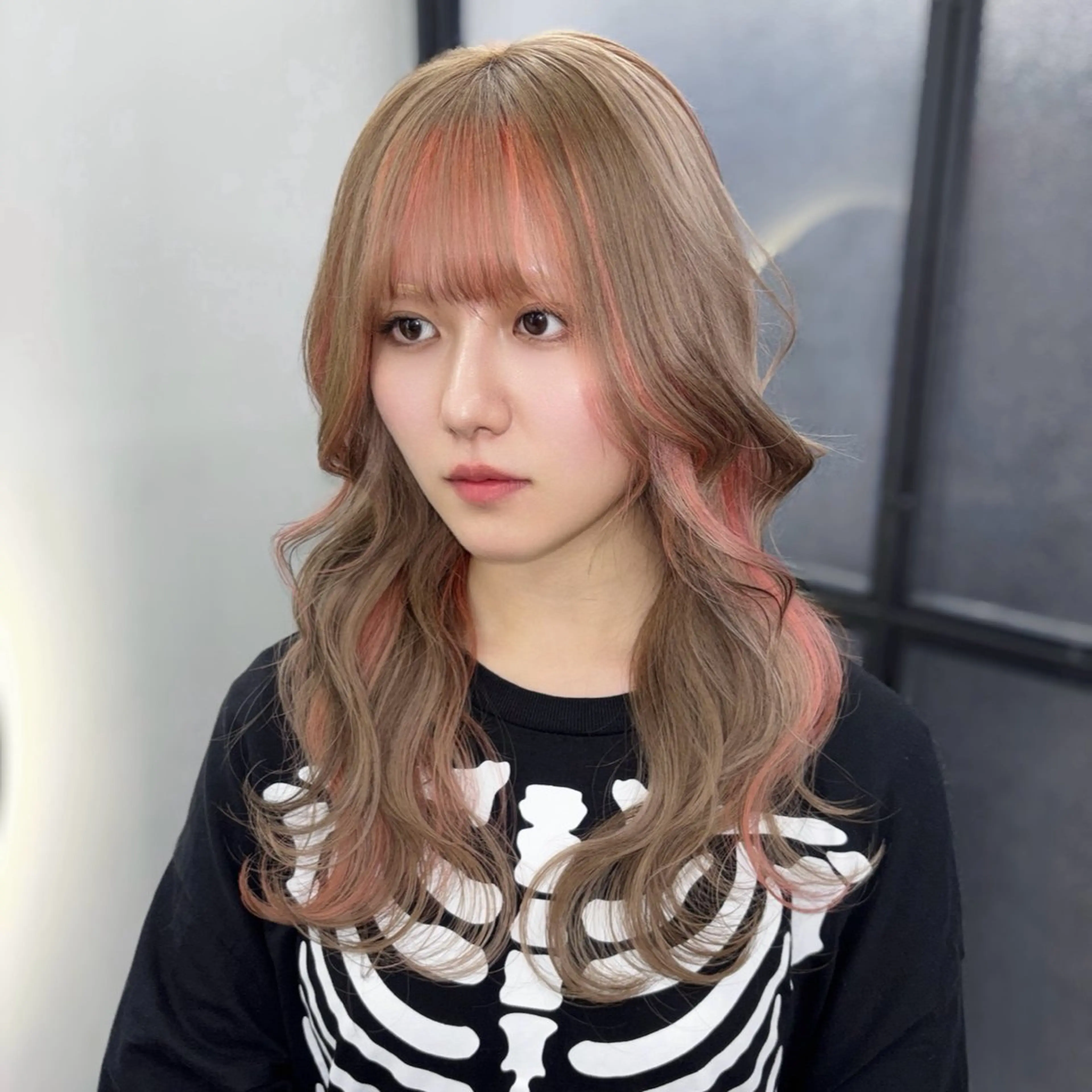 ロング カラー ヘアカラー Ren. 🦋デザインカラーのヘアスタイル