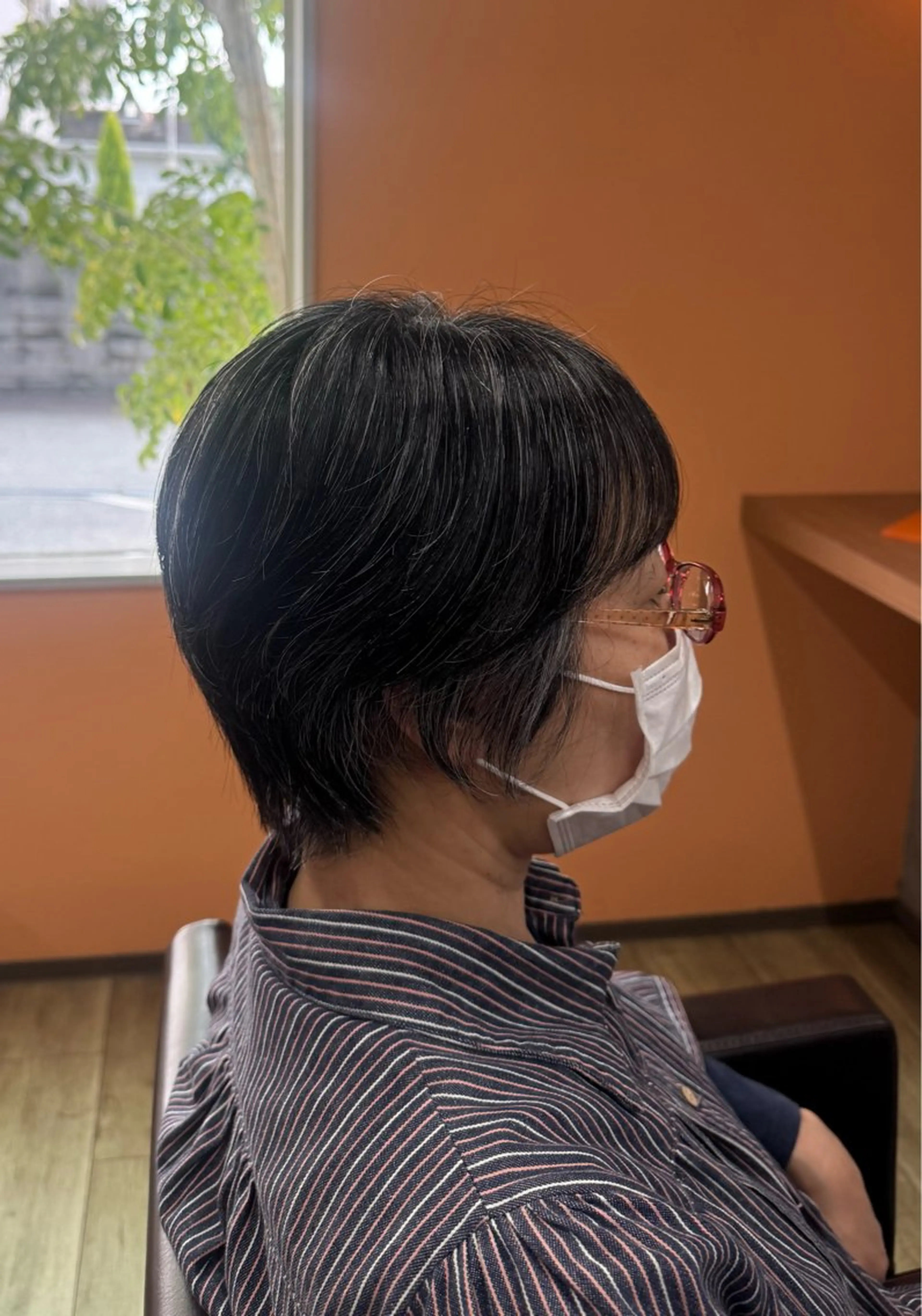 ショートカットの写真