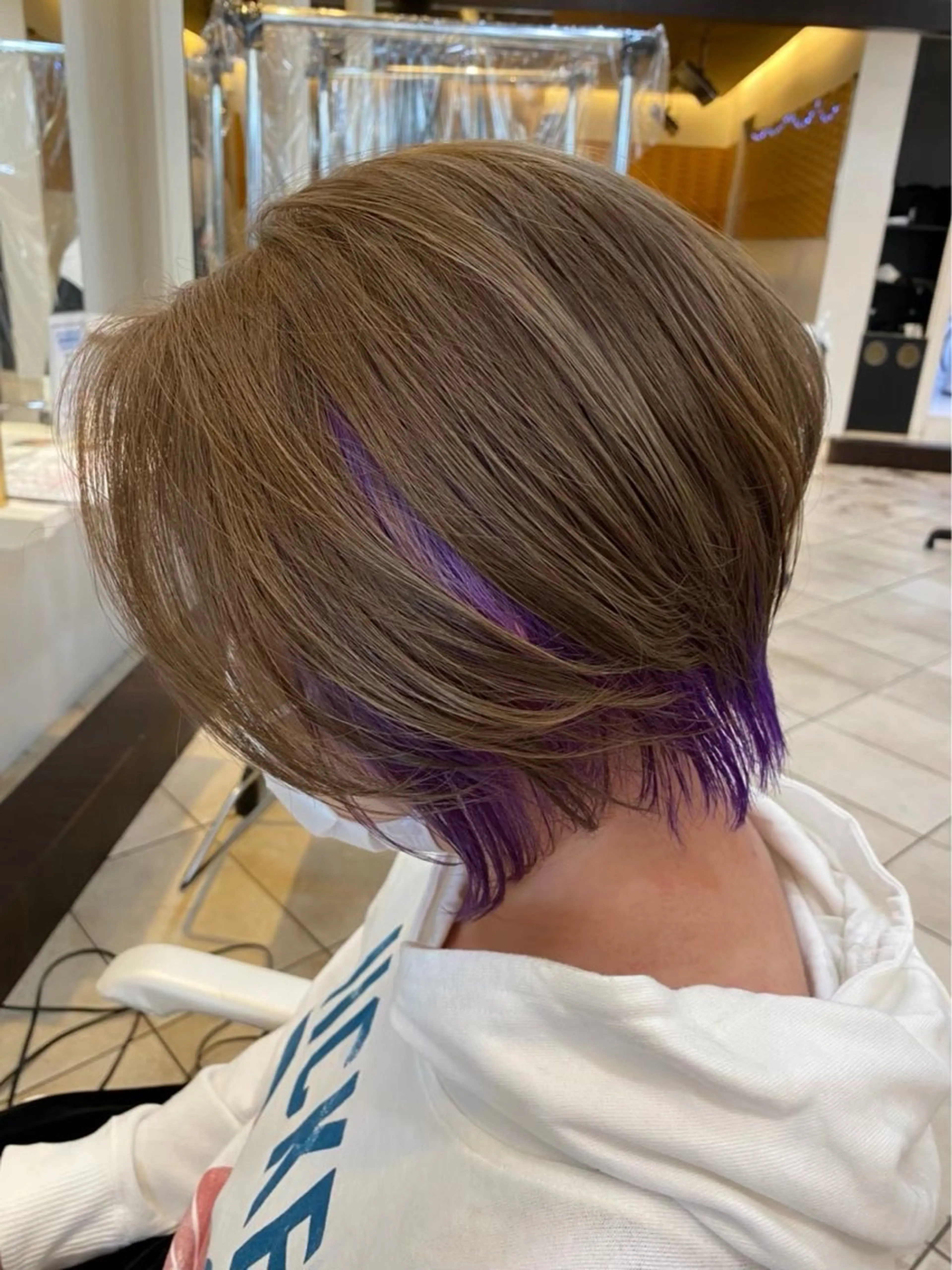 ショート カラー メンズカット 歓迎‼️後藤朝光のヘアスタイル