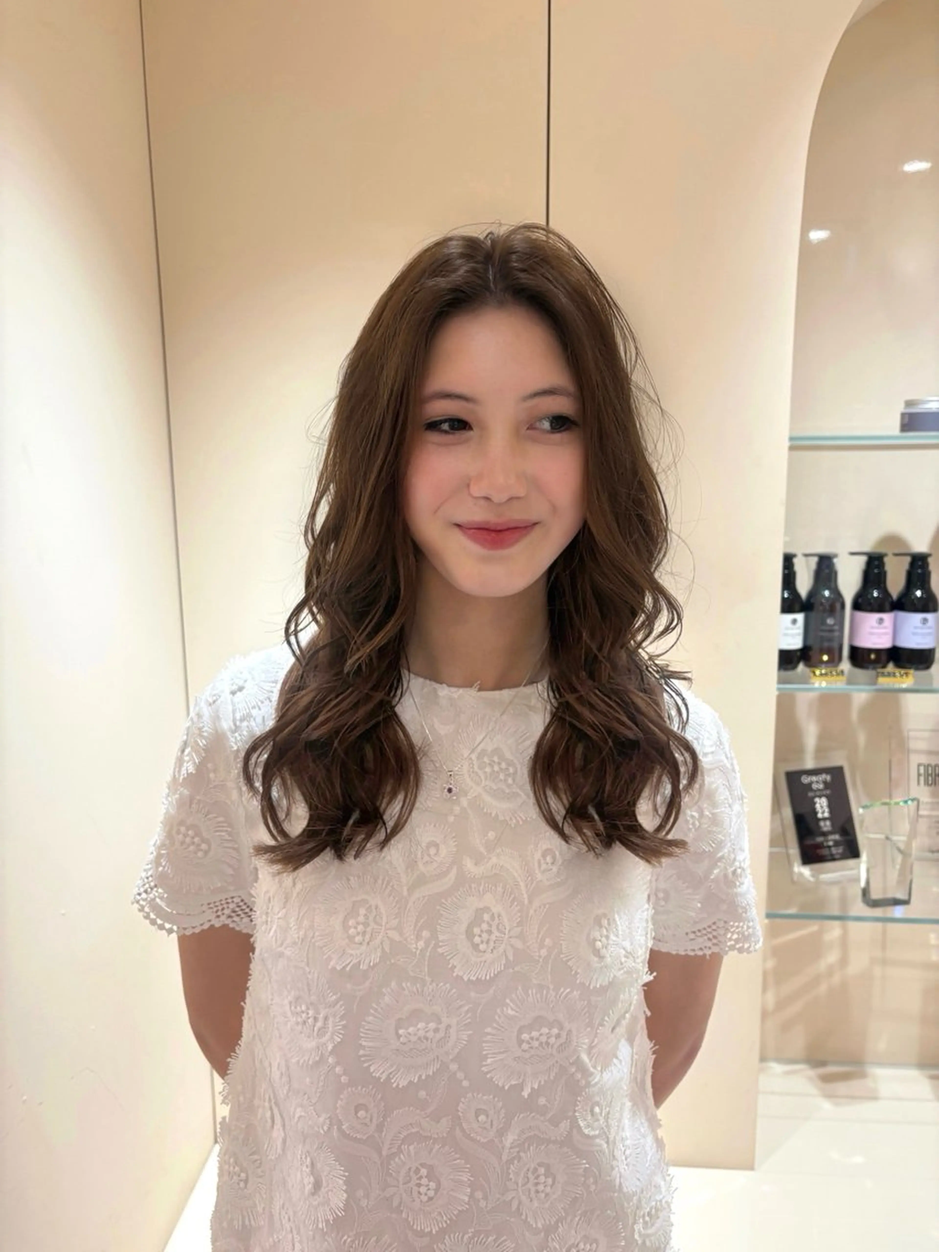 ロング カラー 透明感カラー カット ヘアカラー トリートメント ヘアセット 垢抜け/レイヤー /艶カラー🪼風香のヘアスタイル