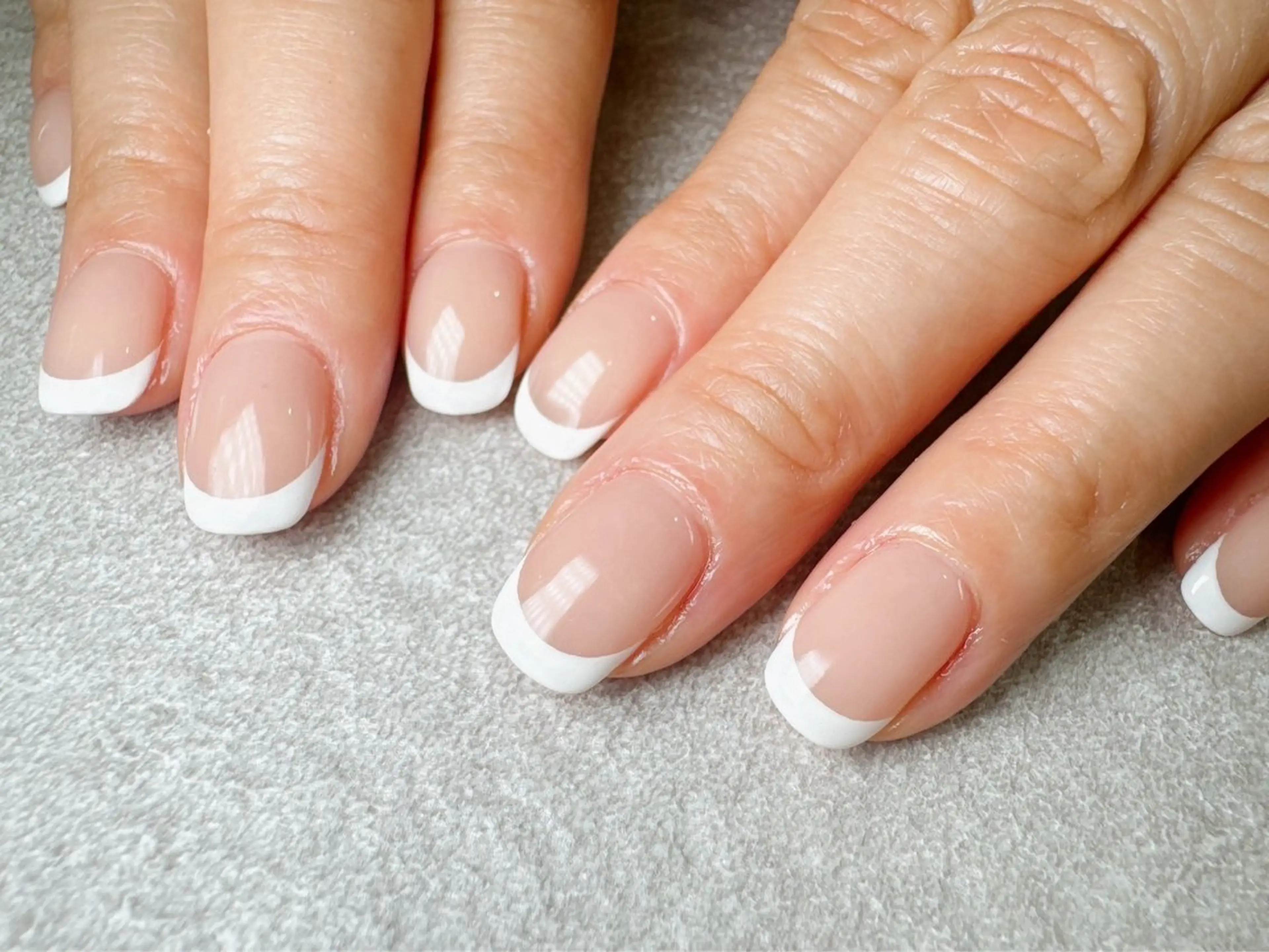 【ハンドパラジェル】フレンチの写真