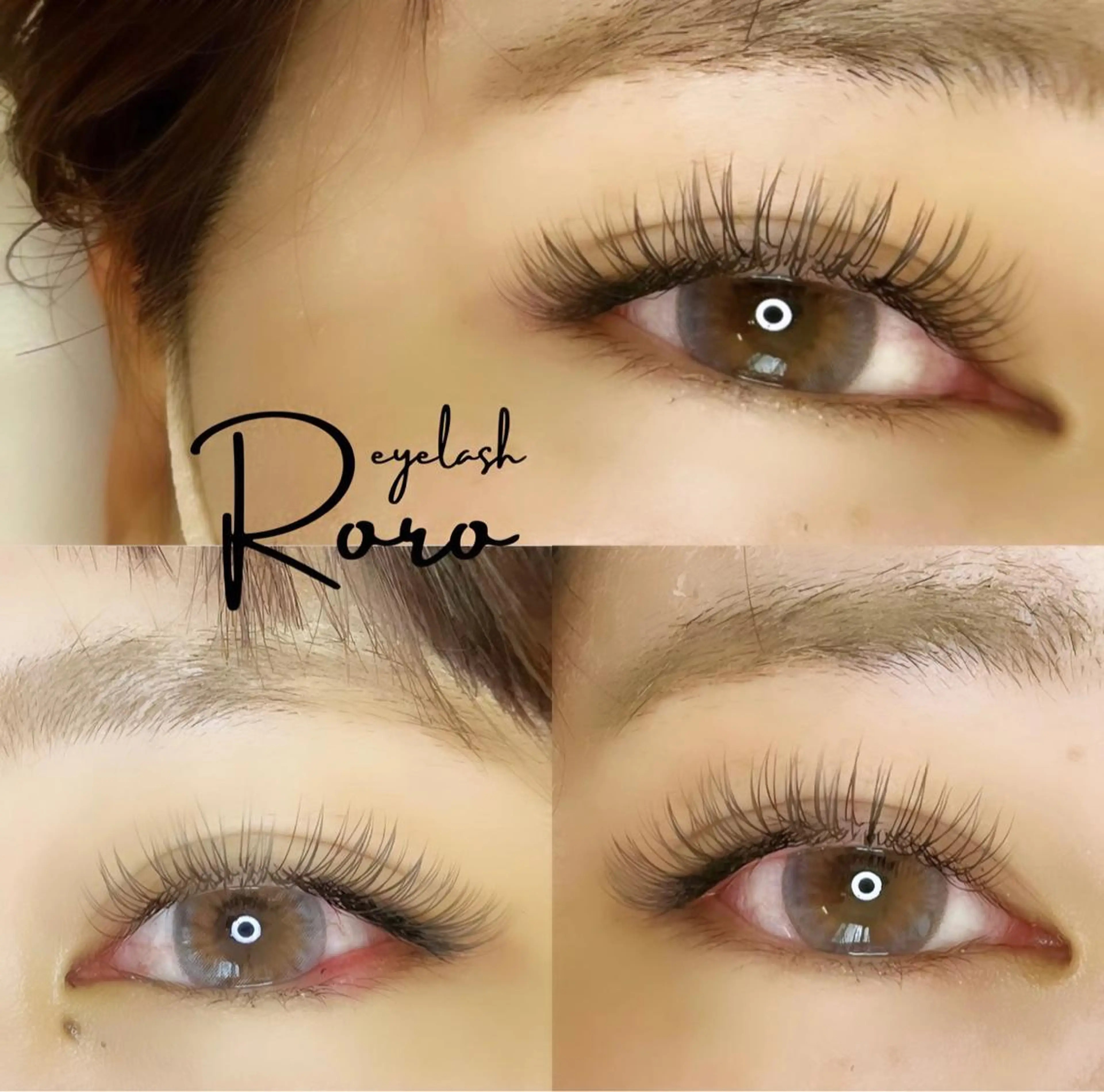 マツエク・マツパ フラットラッシュ マツエク eyelash RORO.のマツエク・マツパデザイン