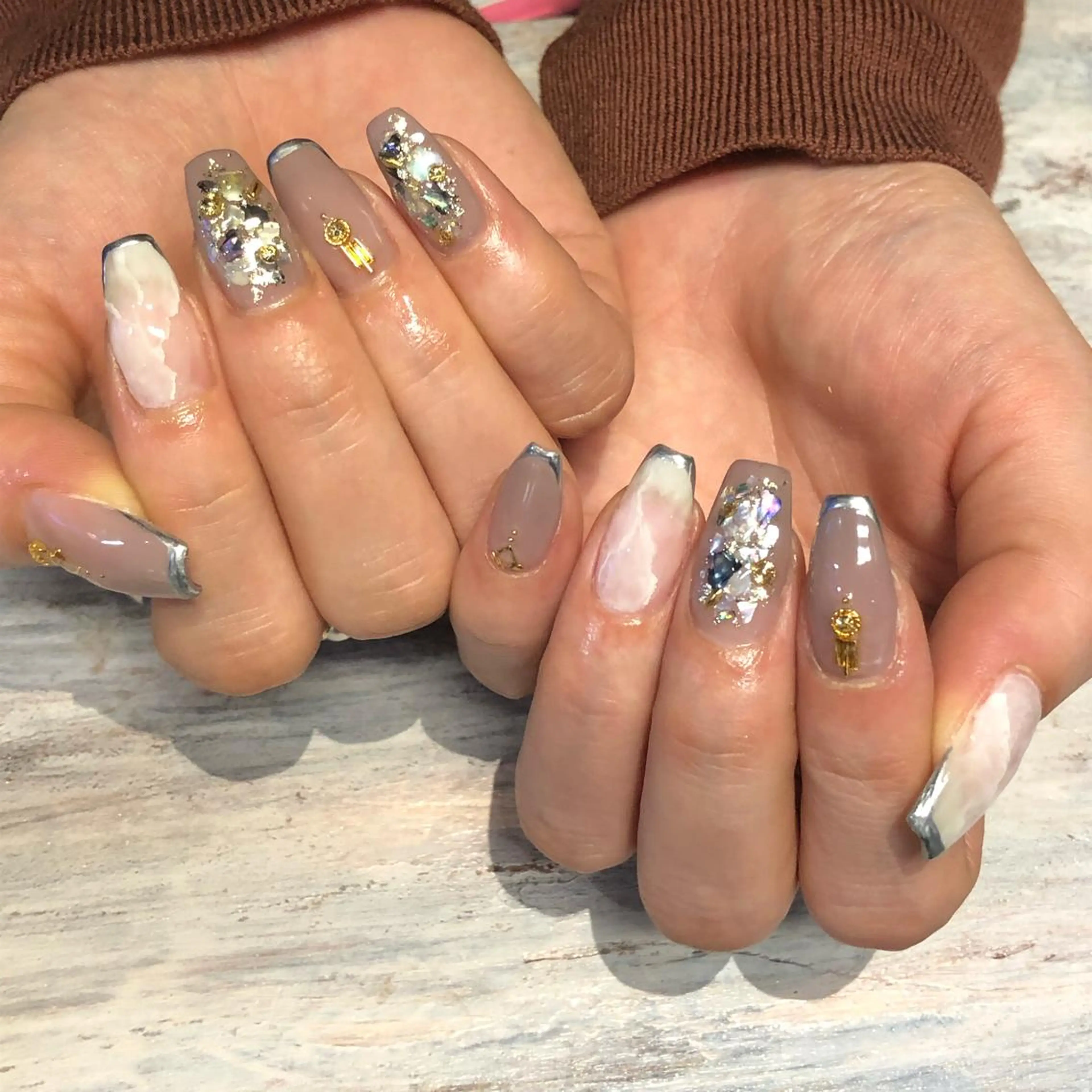 ネイル 小林 束紗のネイルデザイン