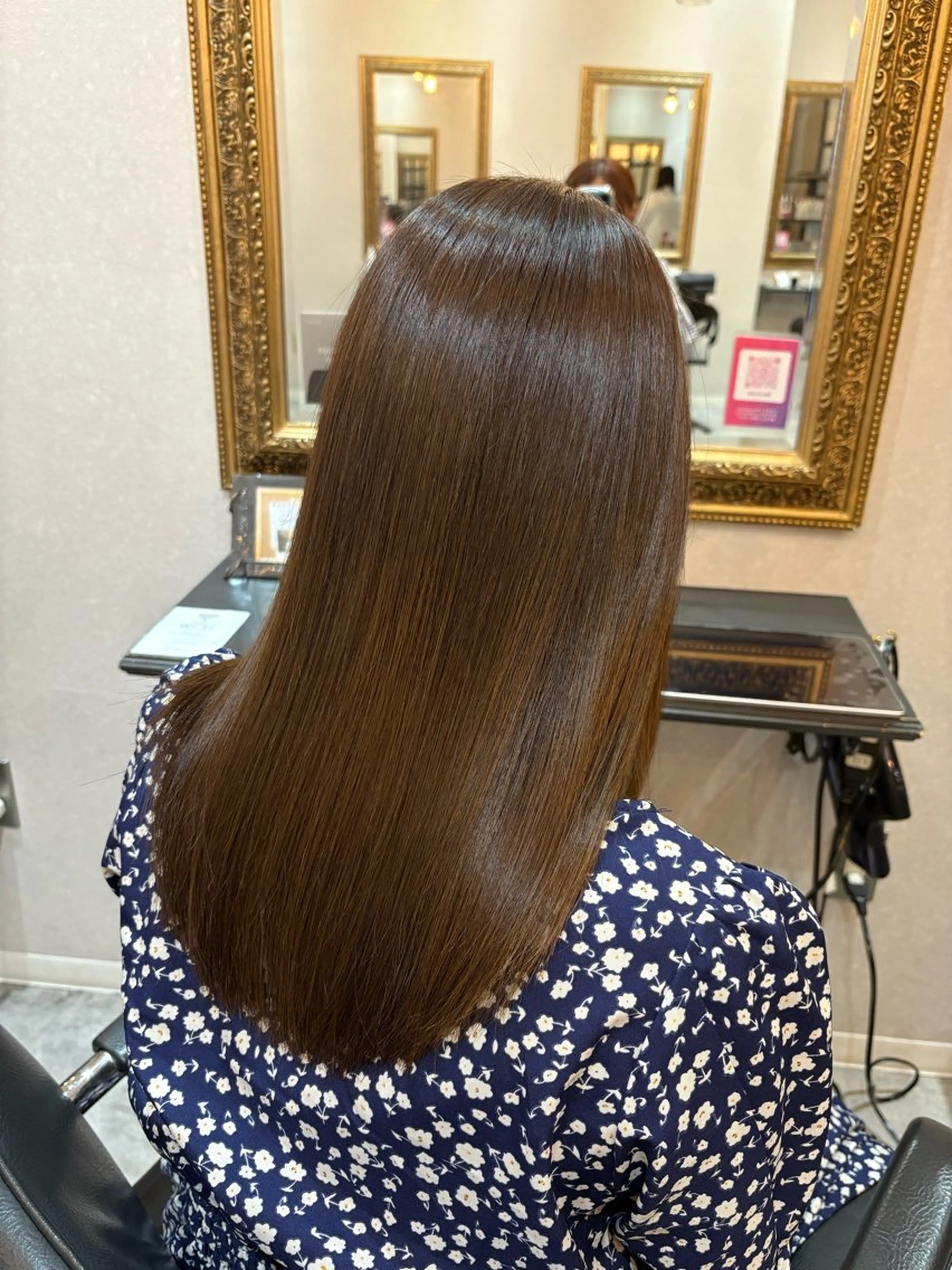 ロング カラー カット ヘアカラー トリートメント 🖤N゜JILLVA 🤍店長/川田 栞のヘアスタイル