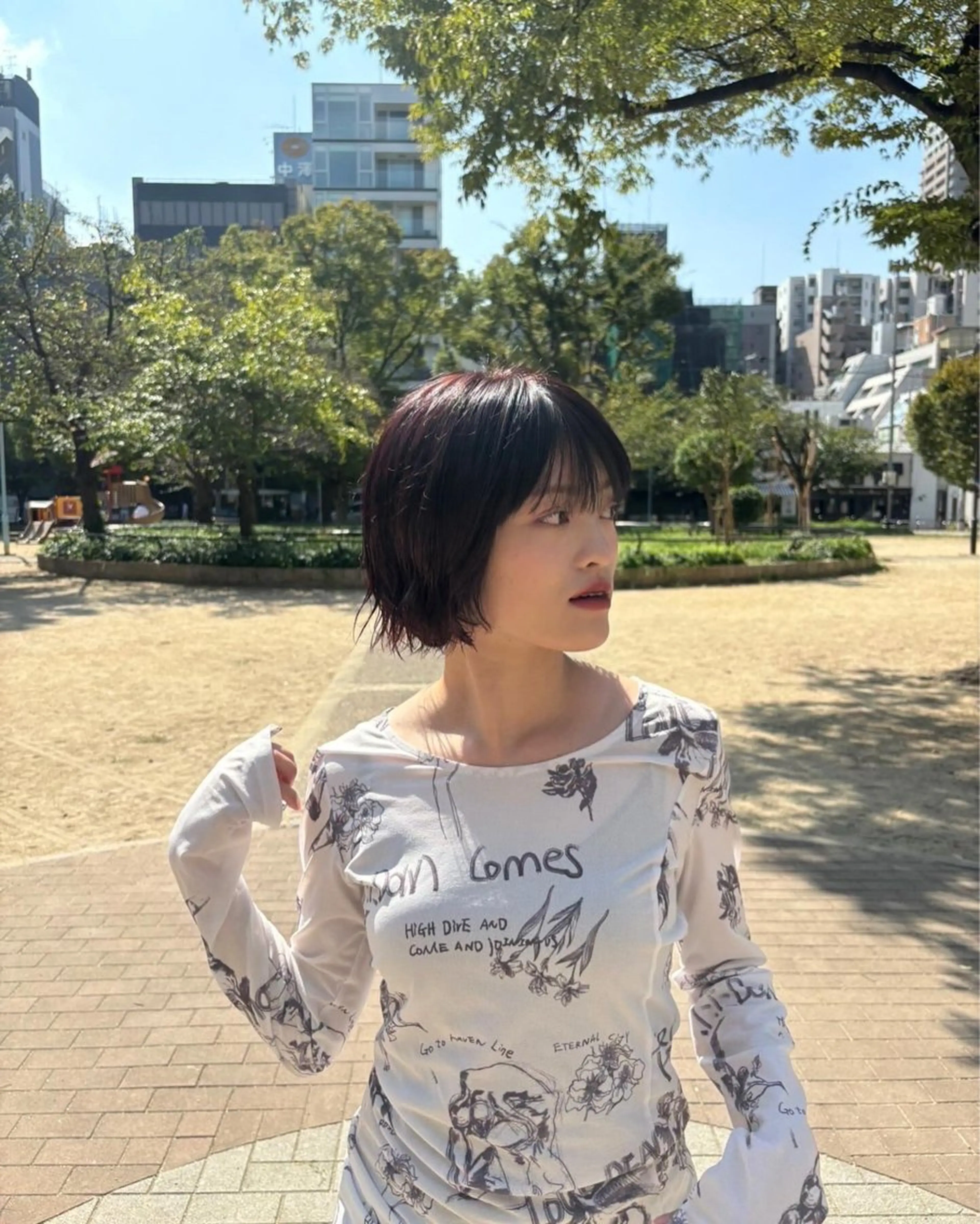 ショート 南堀江レイヤーカット MIKU🍒のヘアスタイル