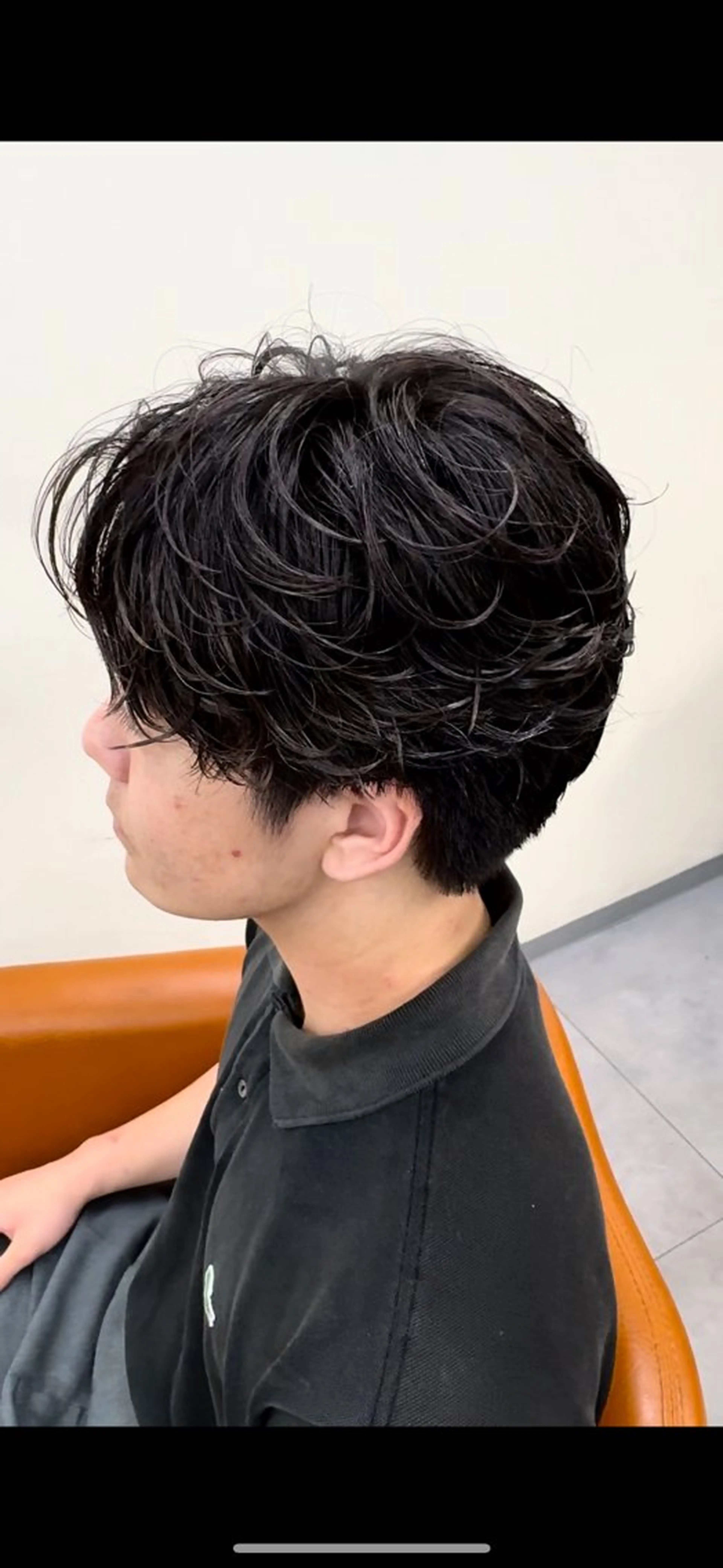 メンズ センターパート フェードカット マッシュ メンズパーマ メンズツイストパーマ パーマ／京都駅 ／メンズ/藤井　翔のヘアスタイル