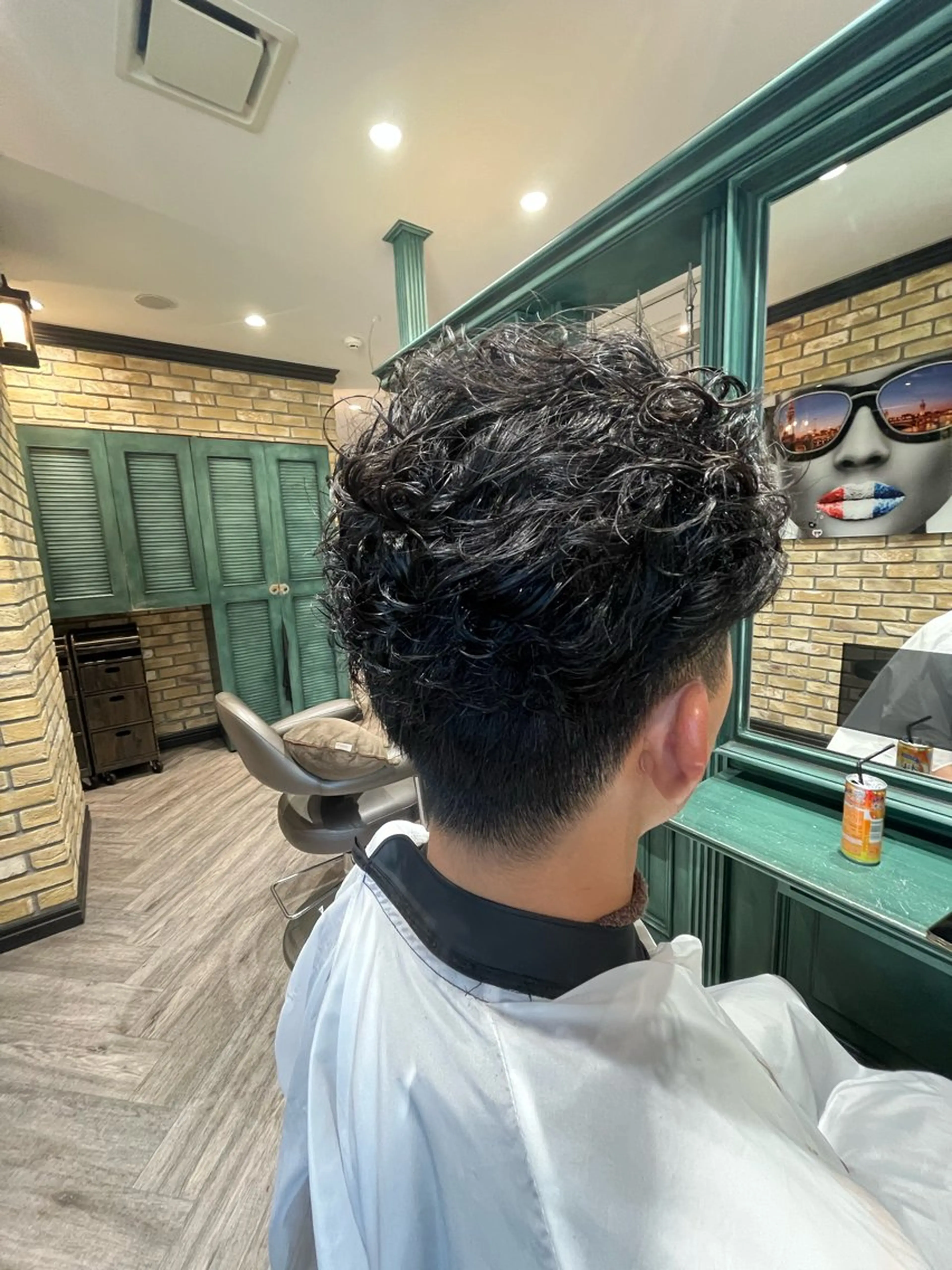 メンズ メンズパーマ カット パーマ トリートメント Monan渋谷 YUUKIのヘアスタイル