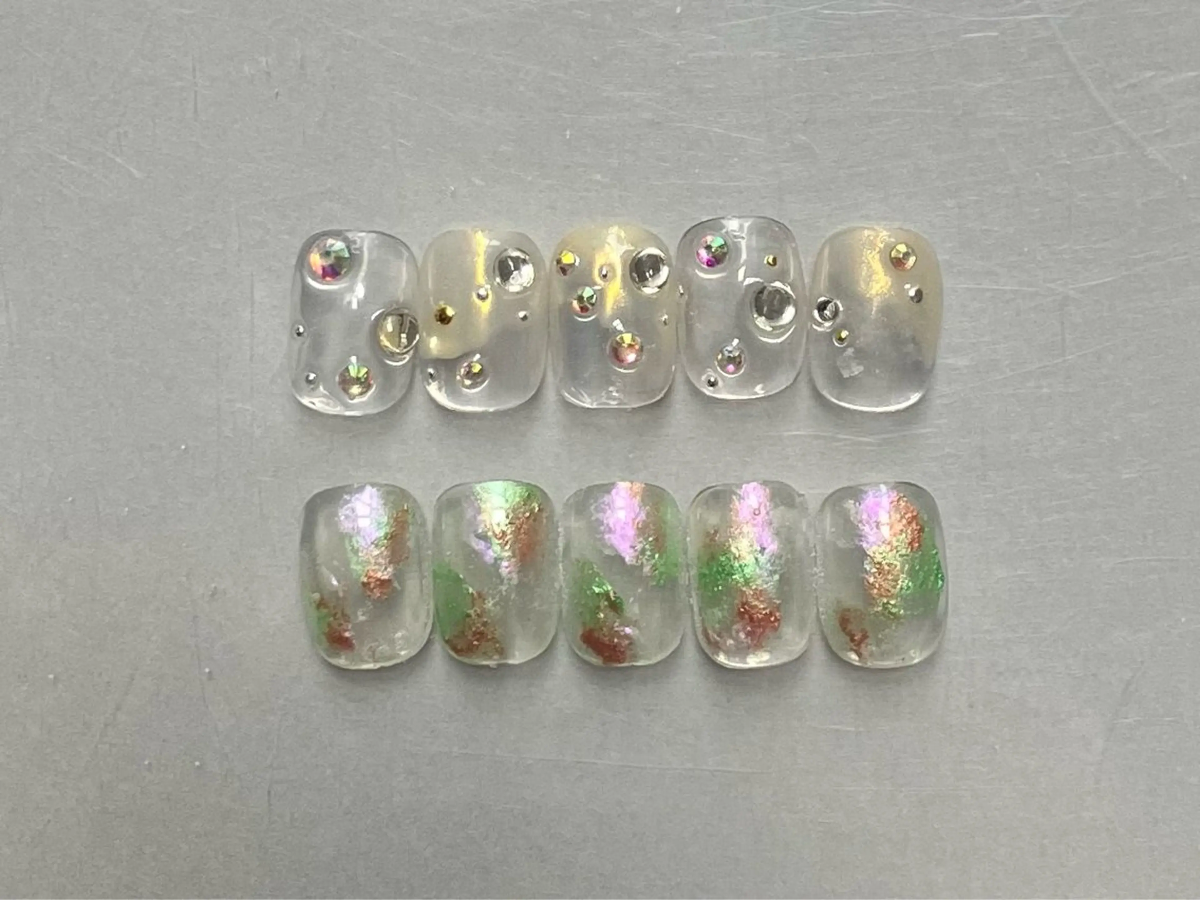 ショート ハンドネイル フットネイル @Unica_ honmachiのネイルデザイン