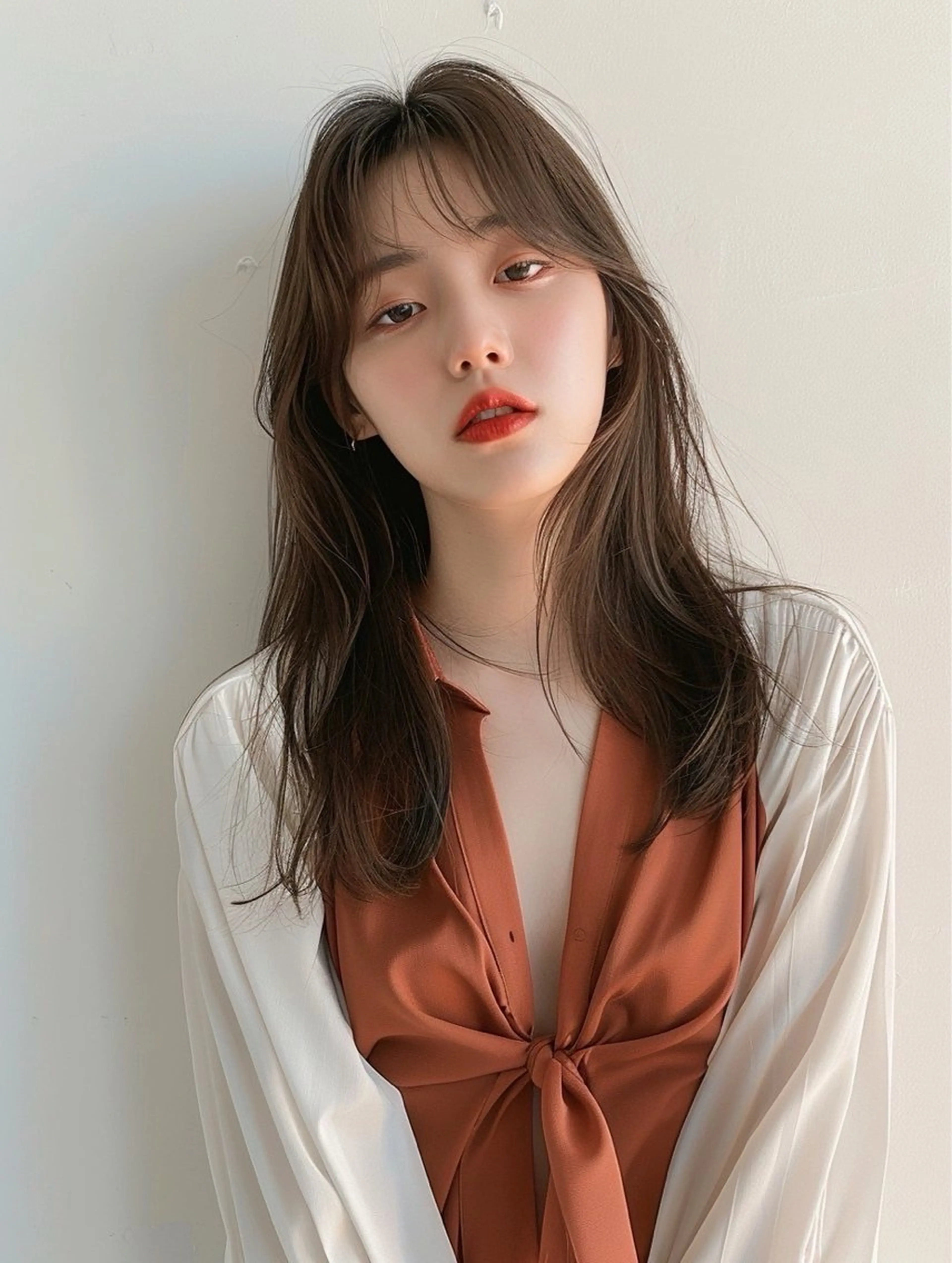 セミロング カット ヘアカラー トリートメント 銀座/レイヤー 🌷nonoka🌷のヘアスタイル