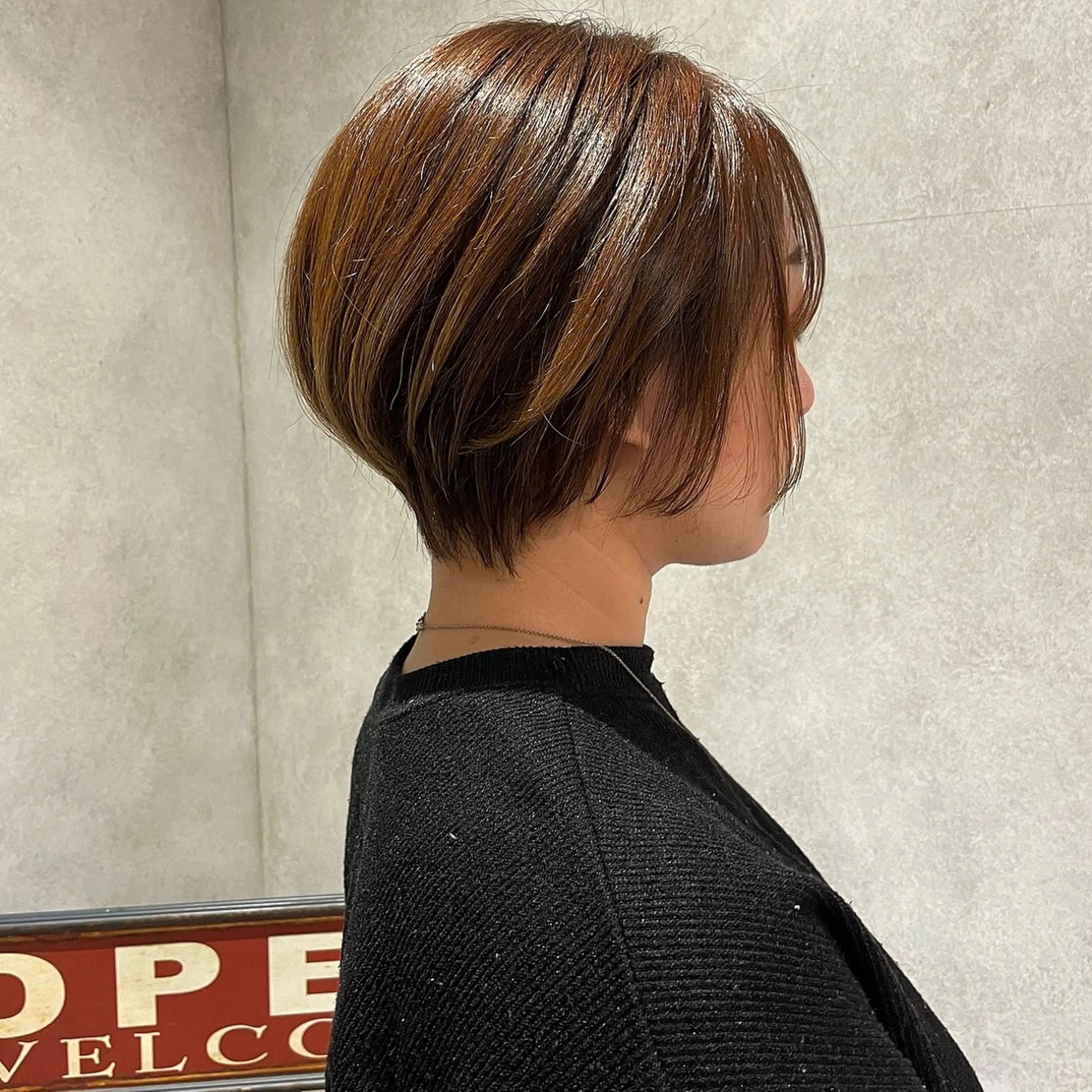 ショート カット yumemiレイヤー ‎✴︎ 透明感カラーのヘアスタイル