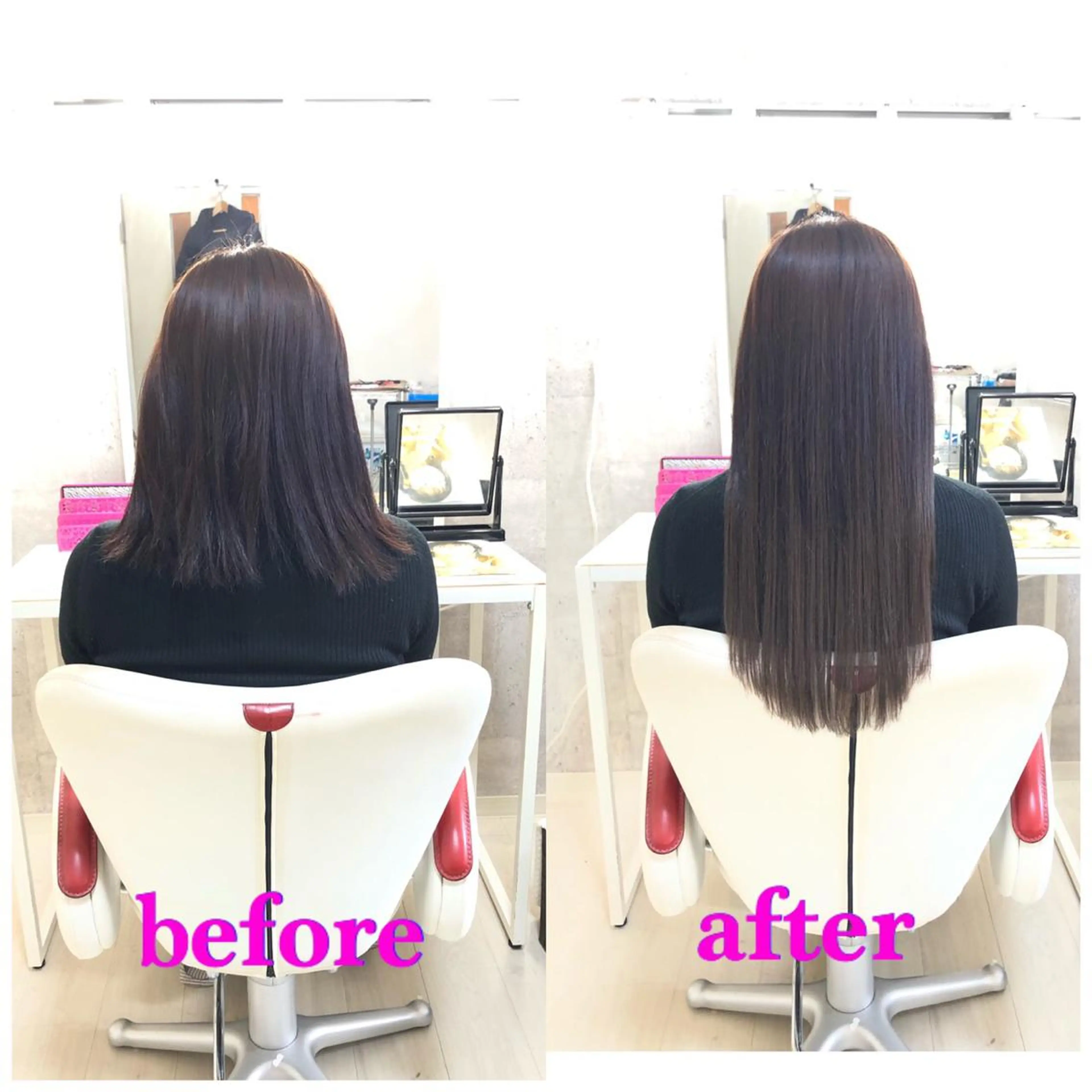 ロング エクステ 🌸ドレスアップ 心斎橋店🌸のヘアスタイル