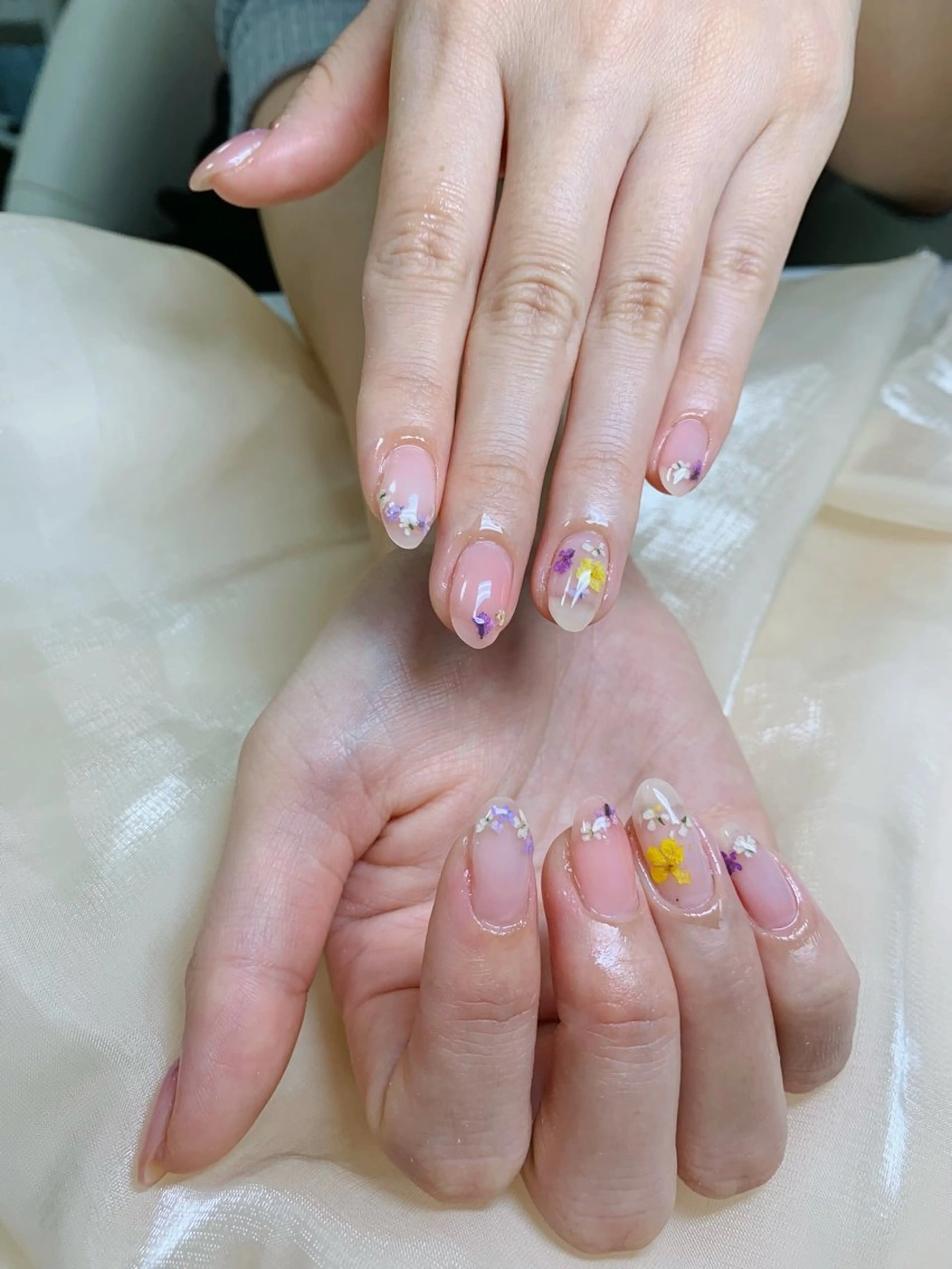 カラー 奥山 恵美のネイルデザイン