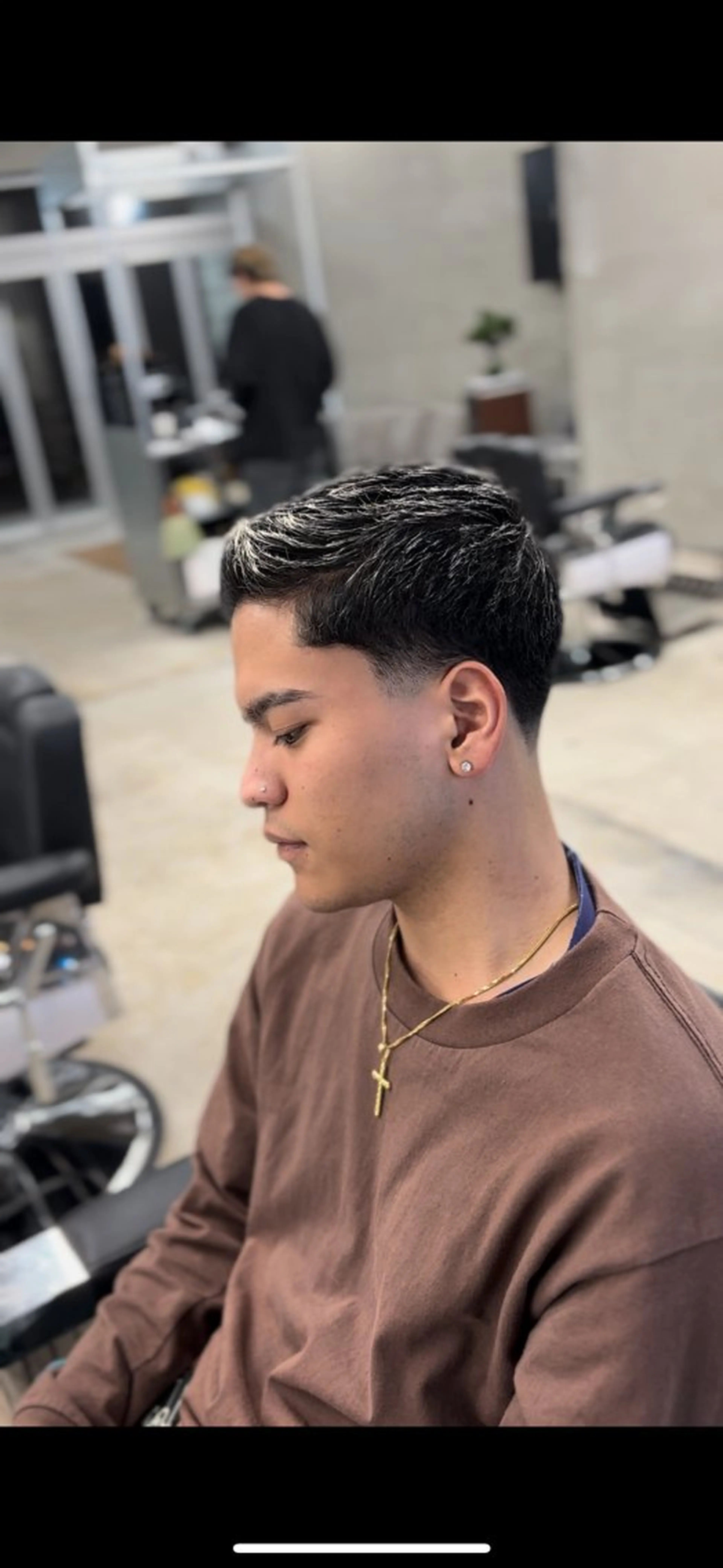 ショート メンズ フェードカット Ruff cutters hachioji所属・矢崎 裕哉のヘアスタイル