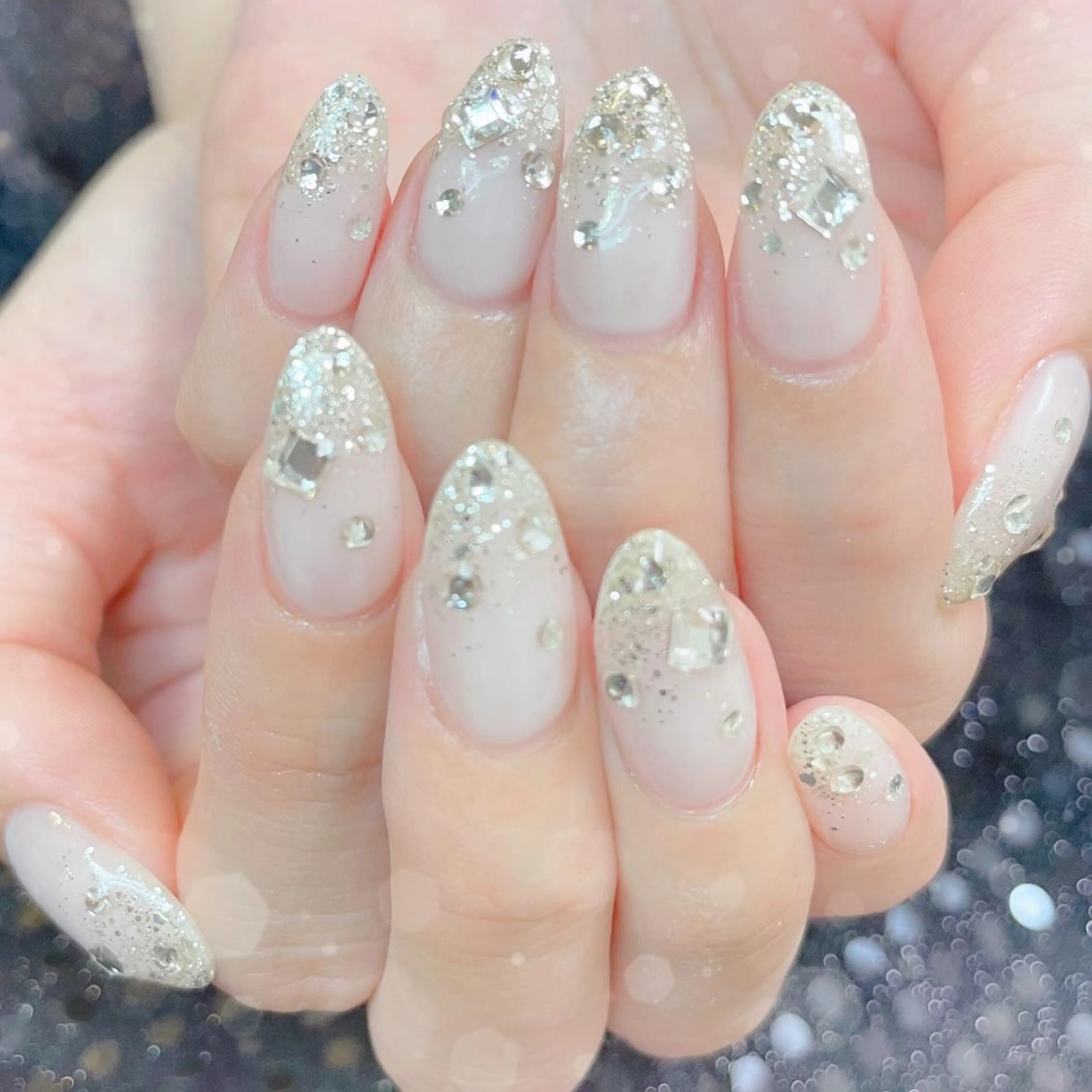 ネイル ハンドネイル ハンドケア MoON...❤︎ MeGuのネイルデザイン