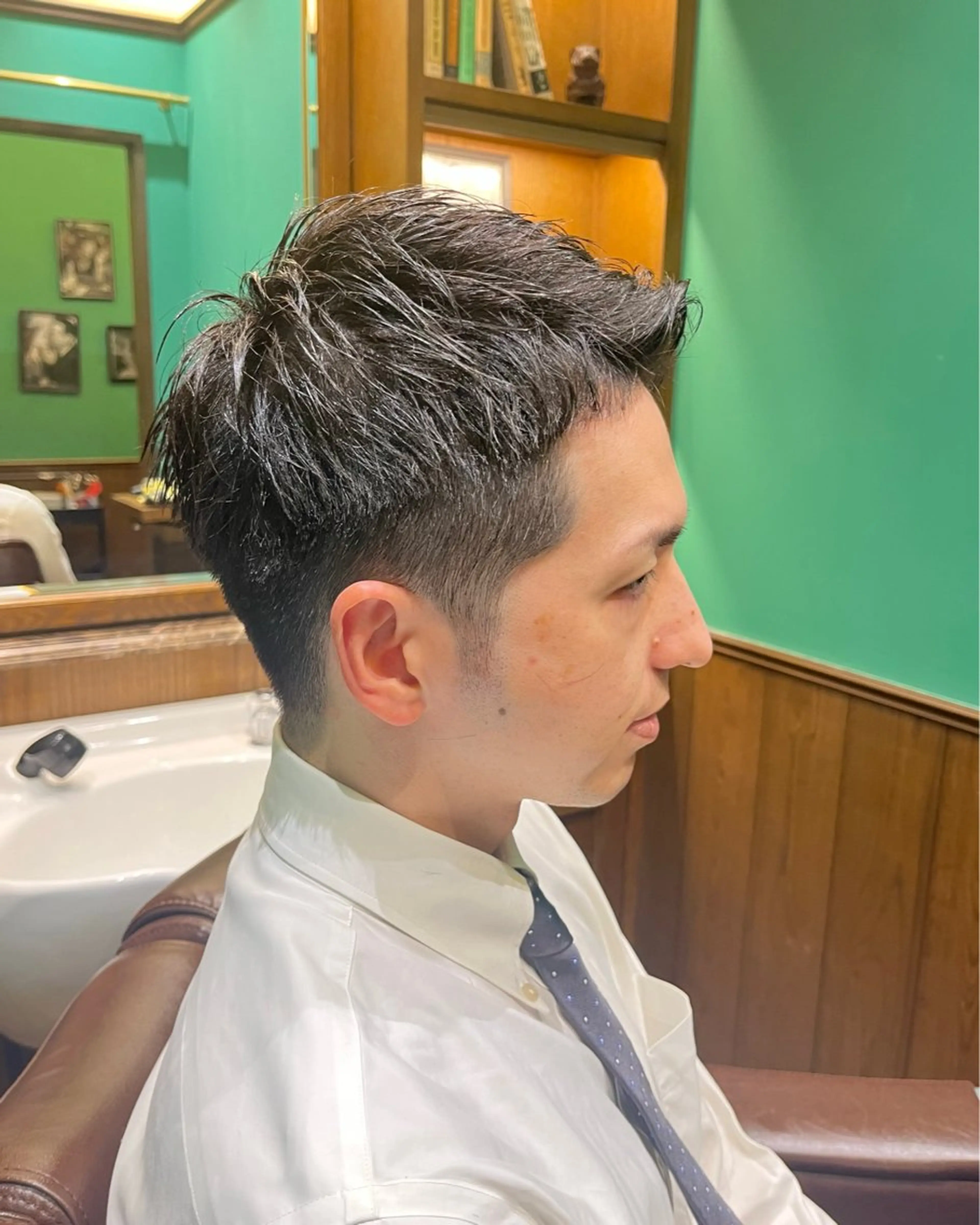 ショート メンズ 行平 成穂のヘアスタイル