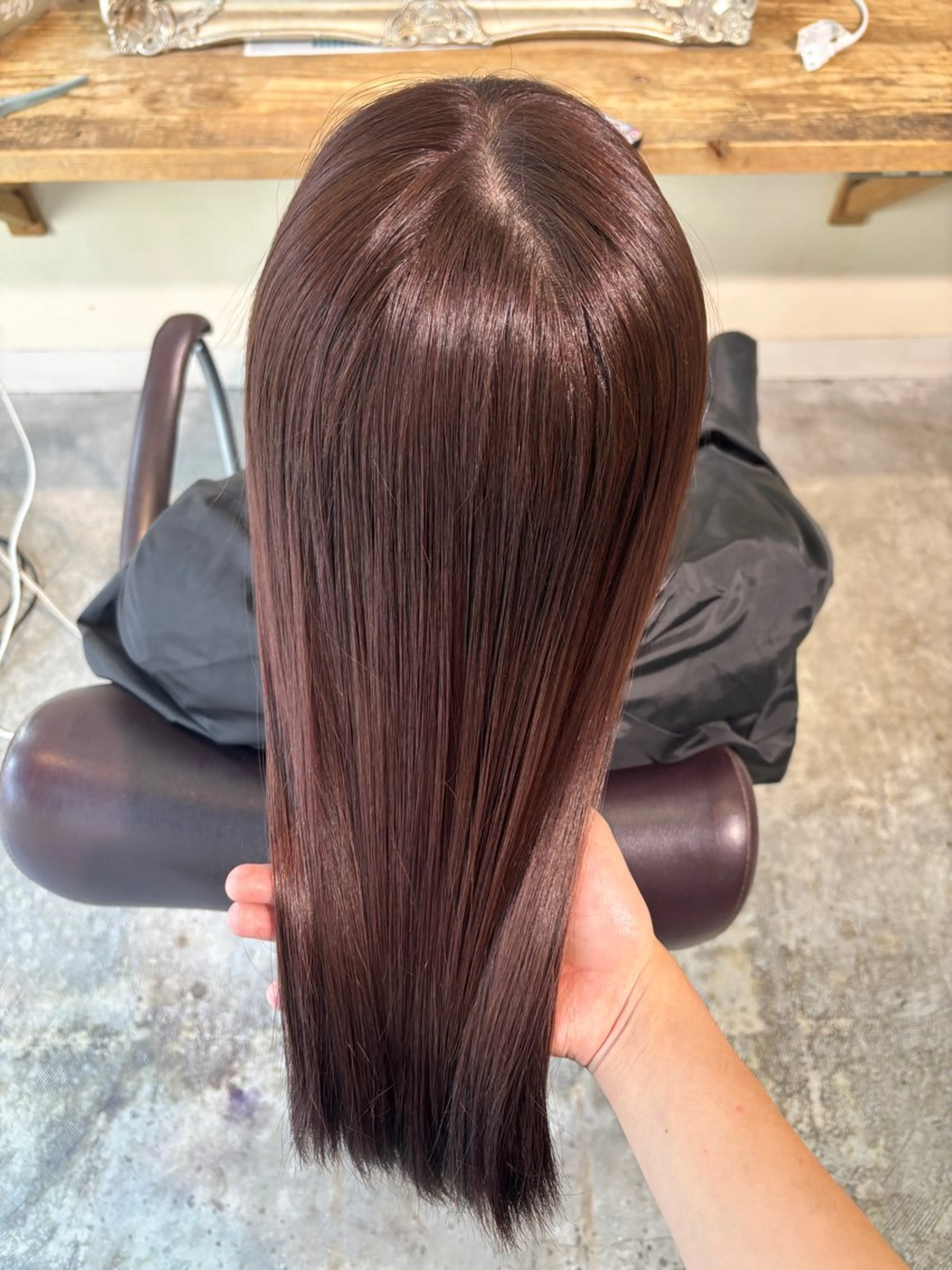 ロング ヘアカラー 田中 准羽のヘアスタイル