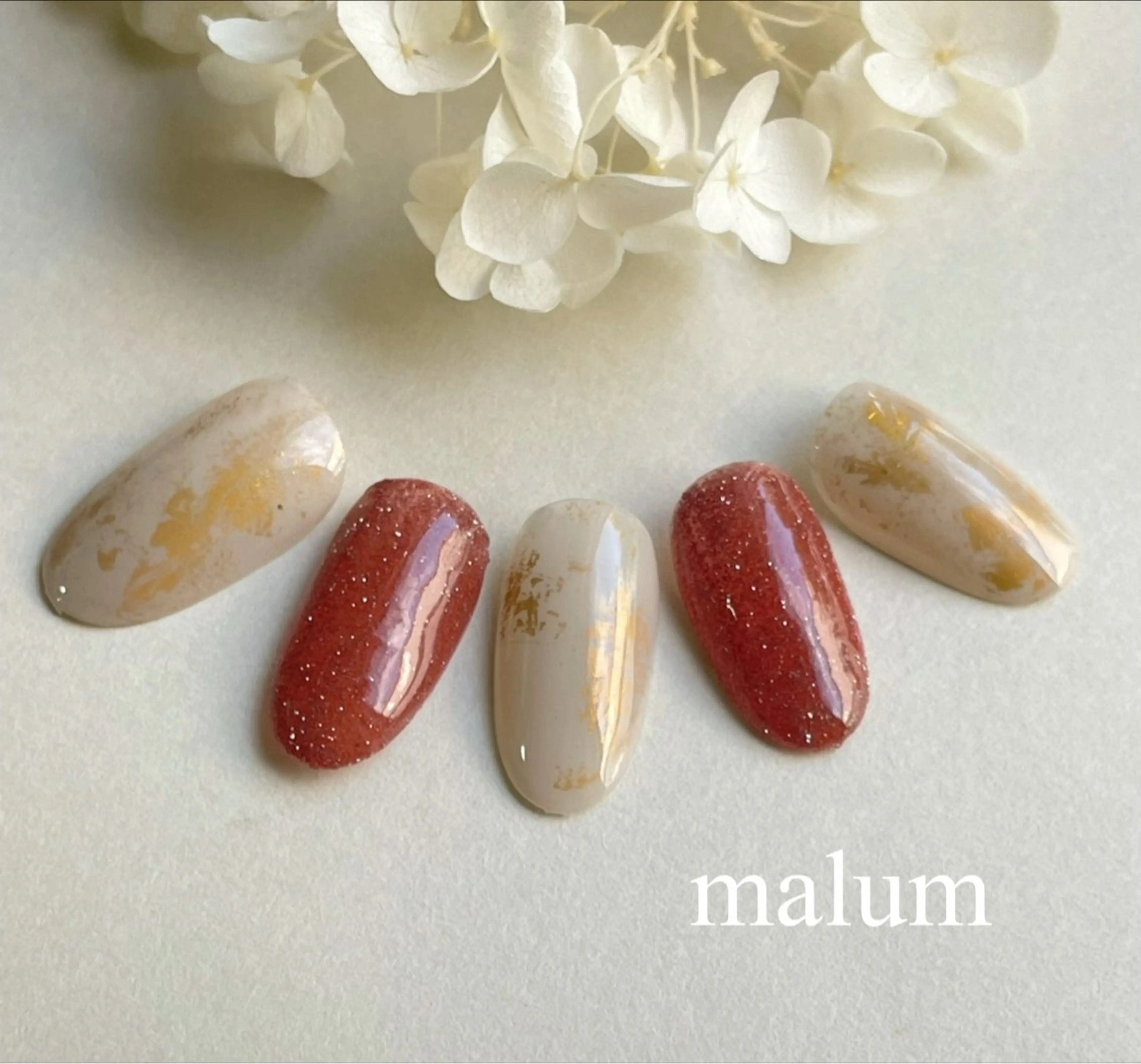 ネイル ハンドネイル malum nailのネイルデザイン