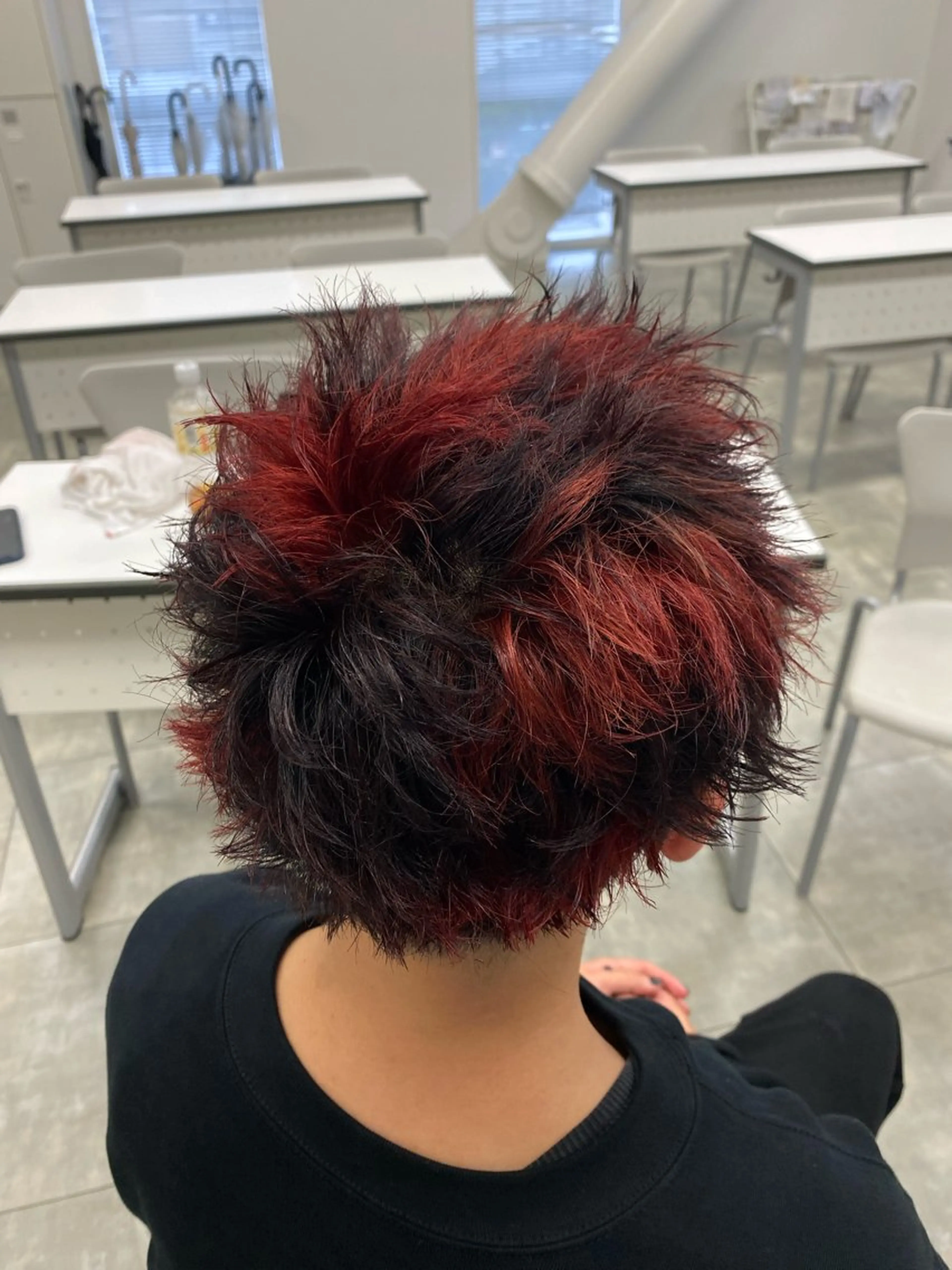 ショート カラー ブリーチ デザインカラー 壱成/髪質改善/ カラーモデル募集中のヘアスタイル