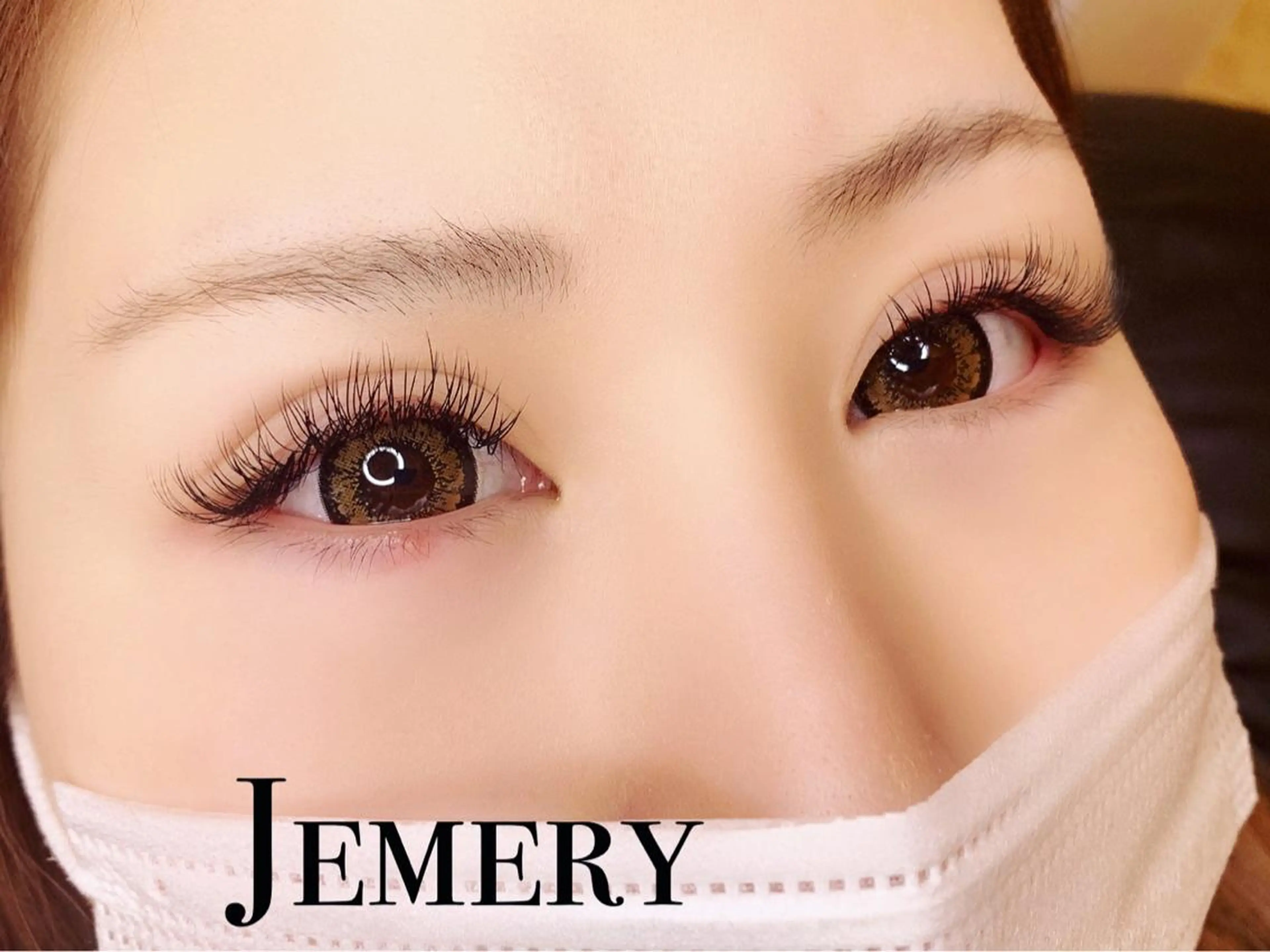 マツエク・マツパ フラットラッシュ Lカール マツエク 💎 Jemery 💎のマツエク・マツパデザイン