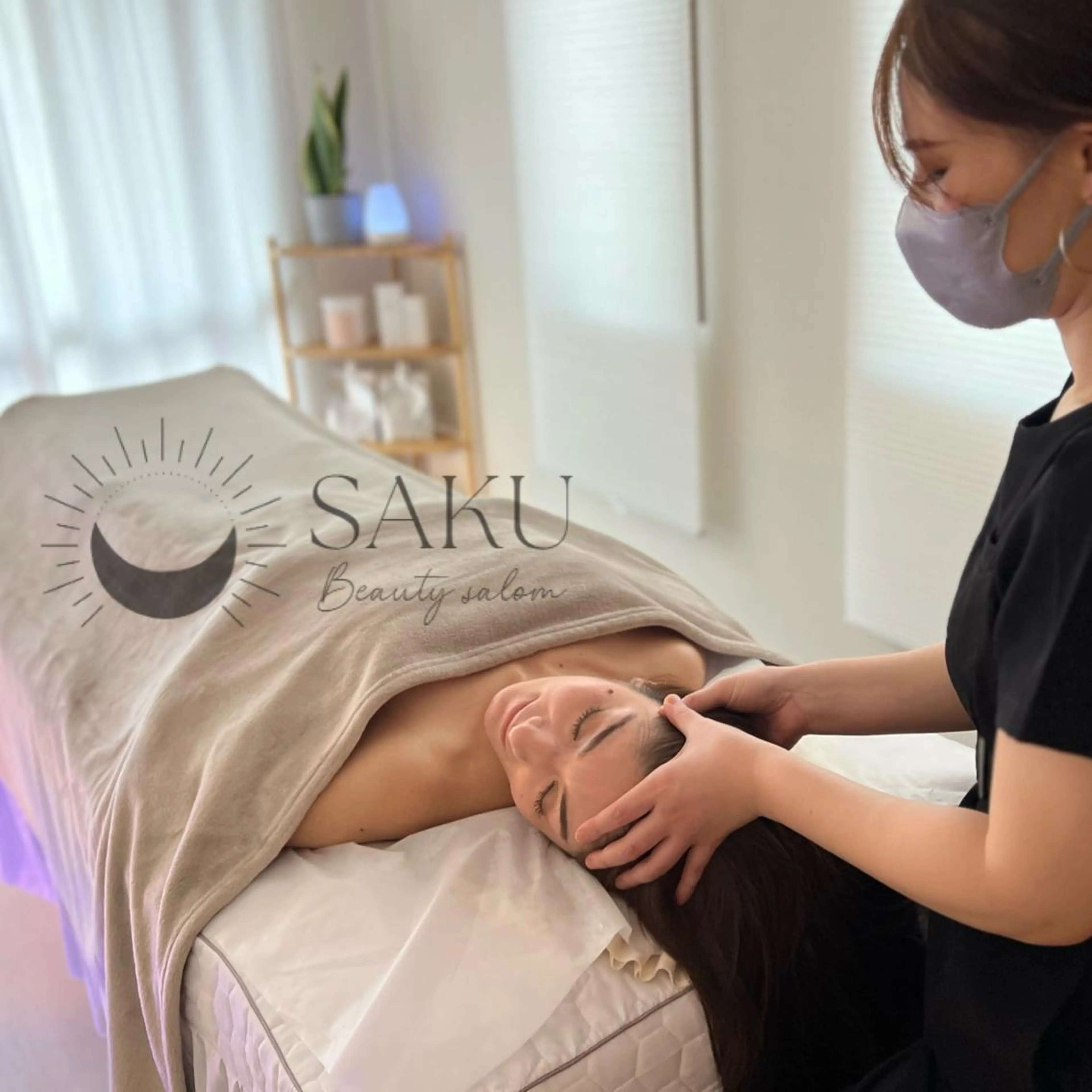 【脳疲労／眼精疲労／睡眠の質改善】炭酸美容♡ヘッド筋膜セラピー60分の写真