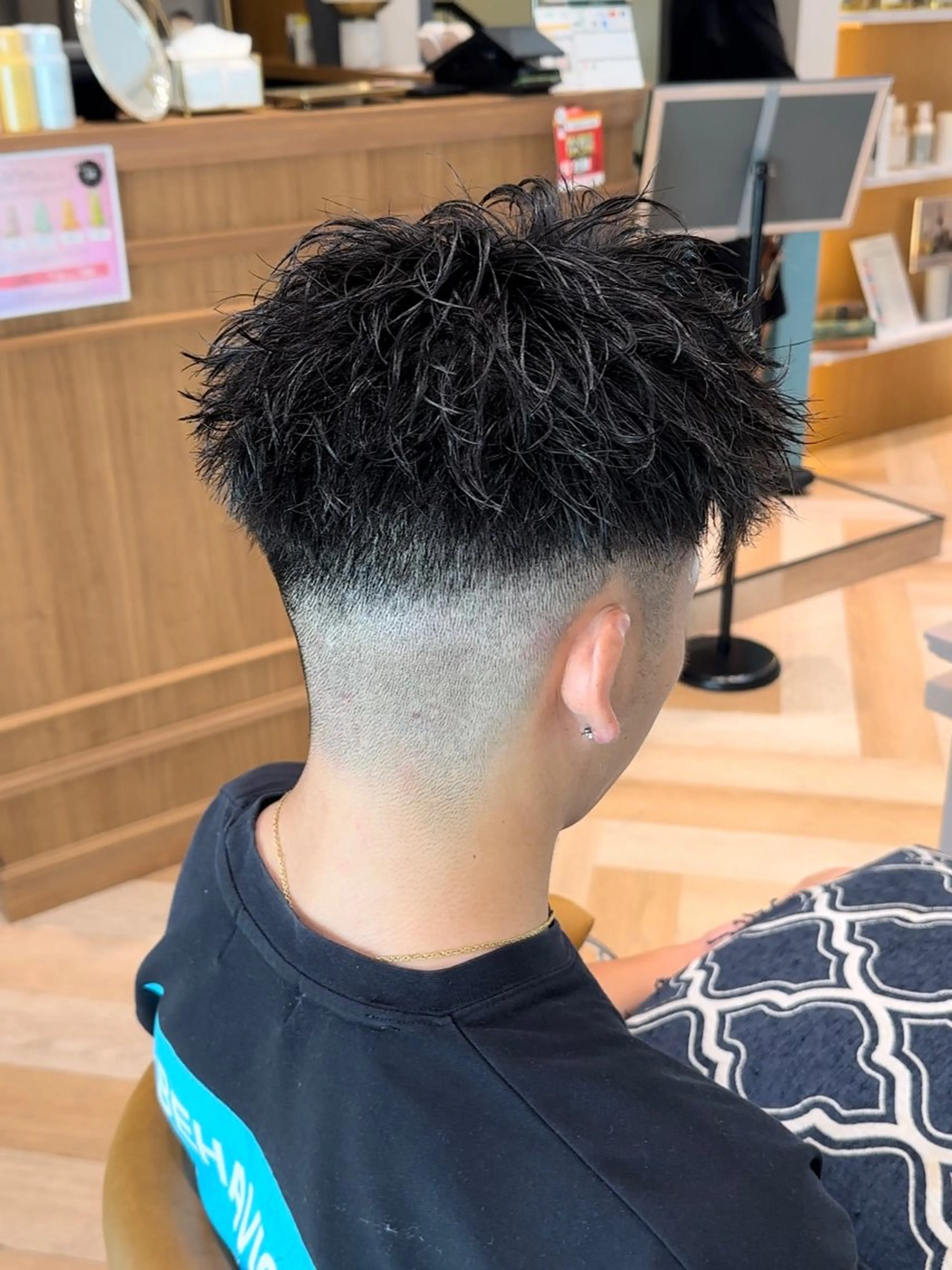 ショート パーマ メンズ 【池袋店 店長】伊藤 昂樹/曲がる縮毛矯正のヘアスタイル