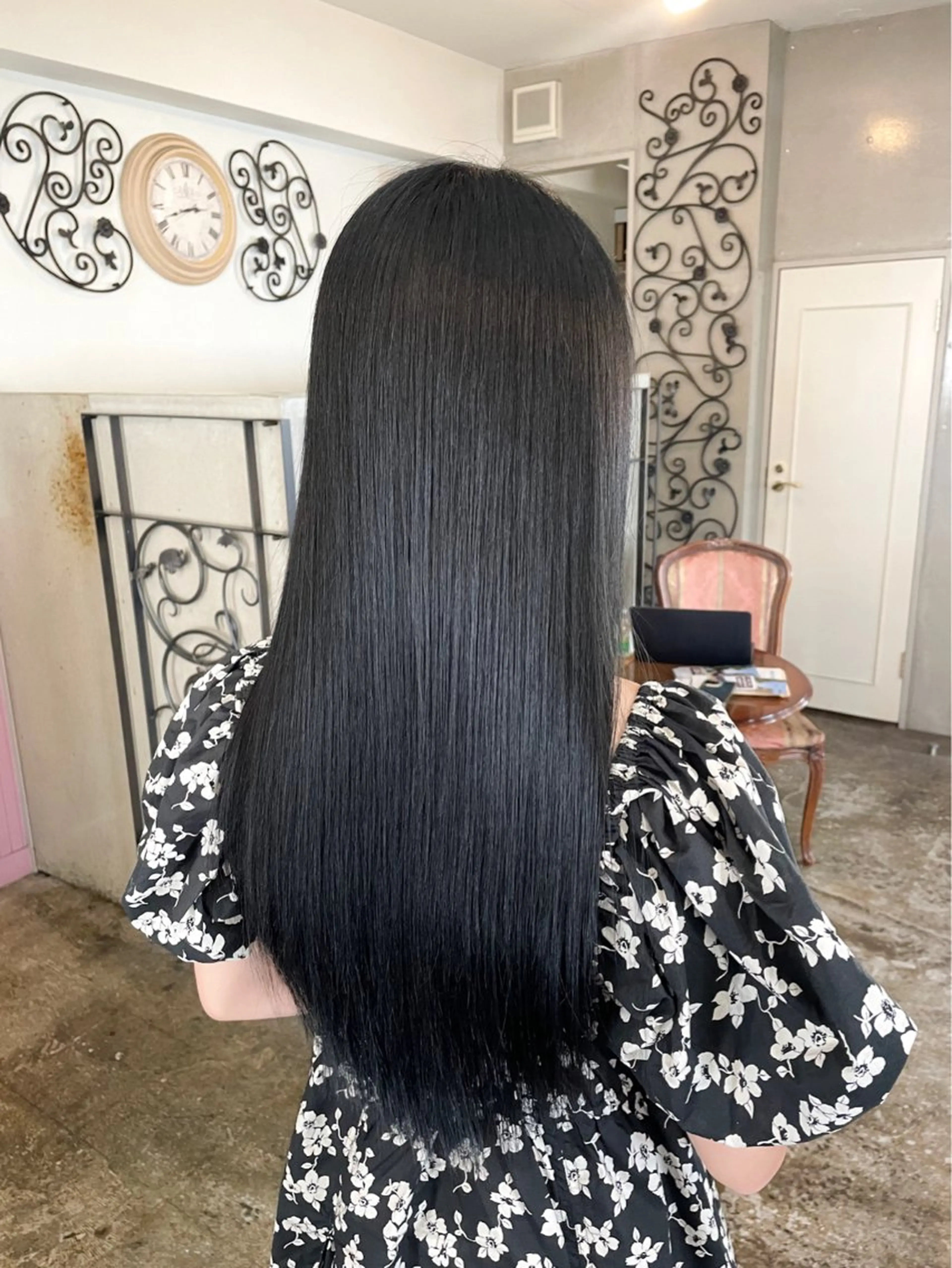 ロング カラー パーマ ヘアアレンジ メンズ カット ヘアカラー パーマ 縮毛矯正 トリートメント 表参道Lise おおいしおりのヘアスタイル