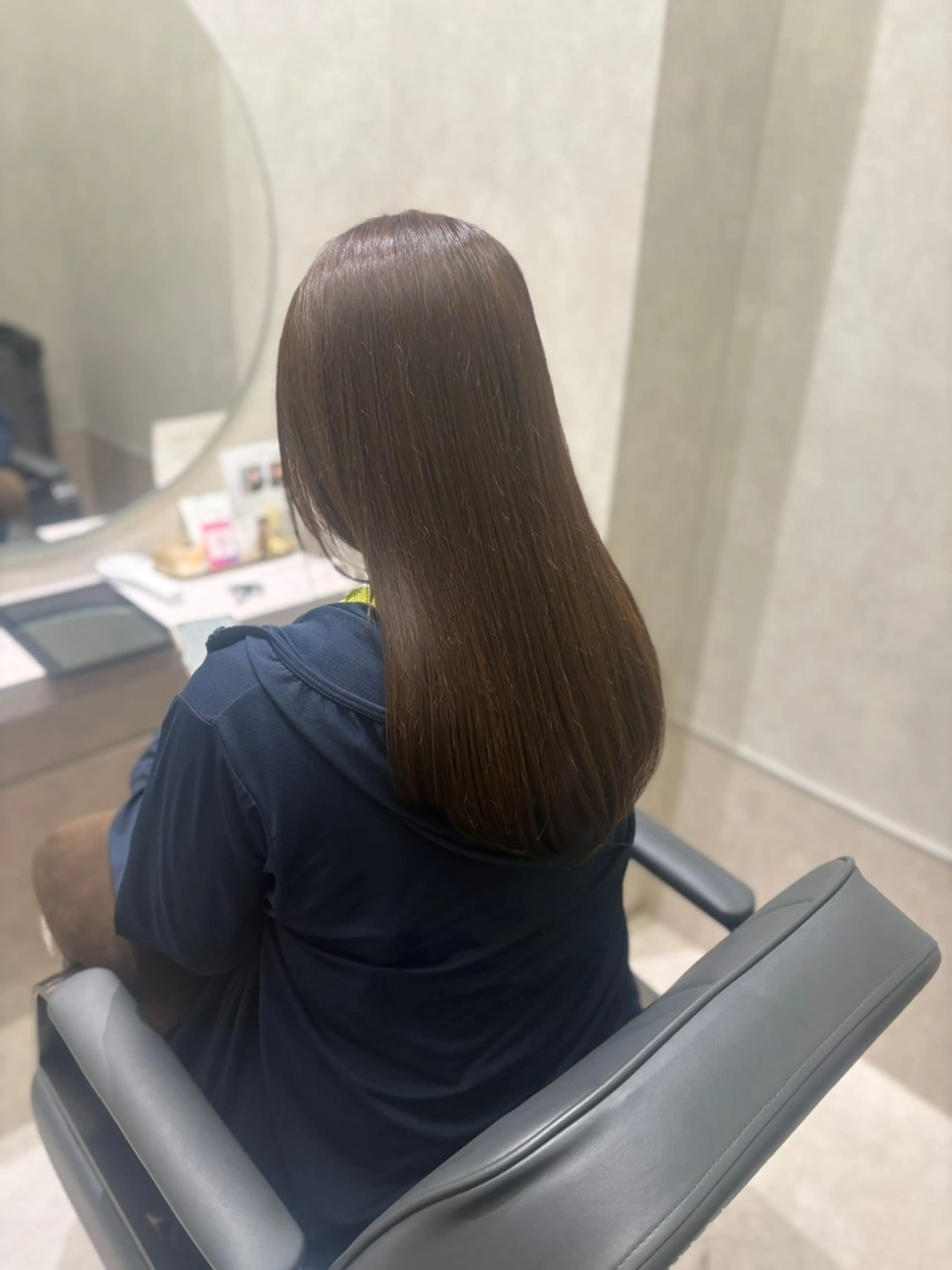 セミロング カット ヘアカラー トリートメント ヘッドスパ 勝利/韓国 /透明感のヘアスタイル