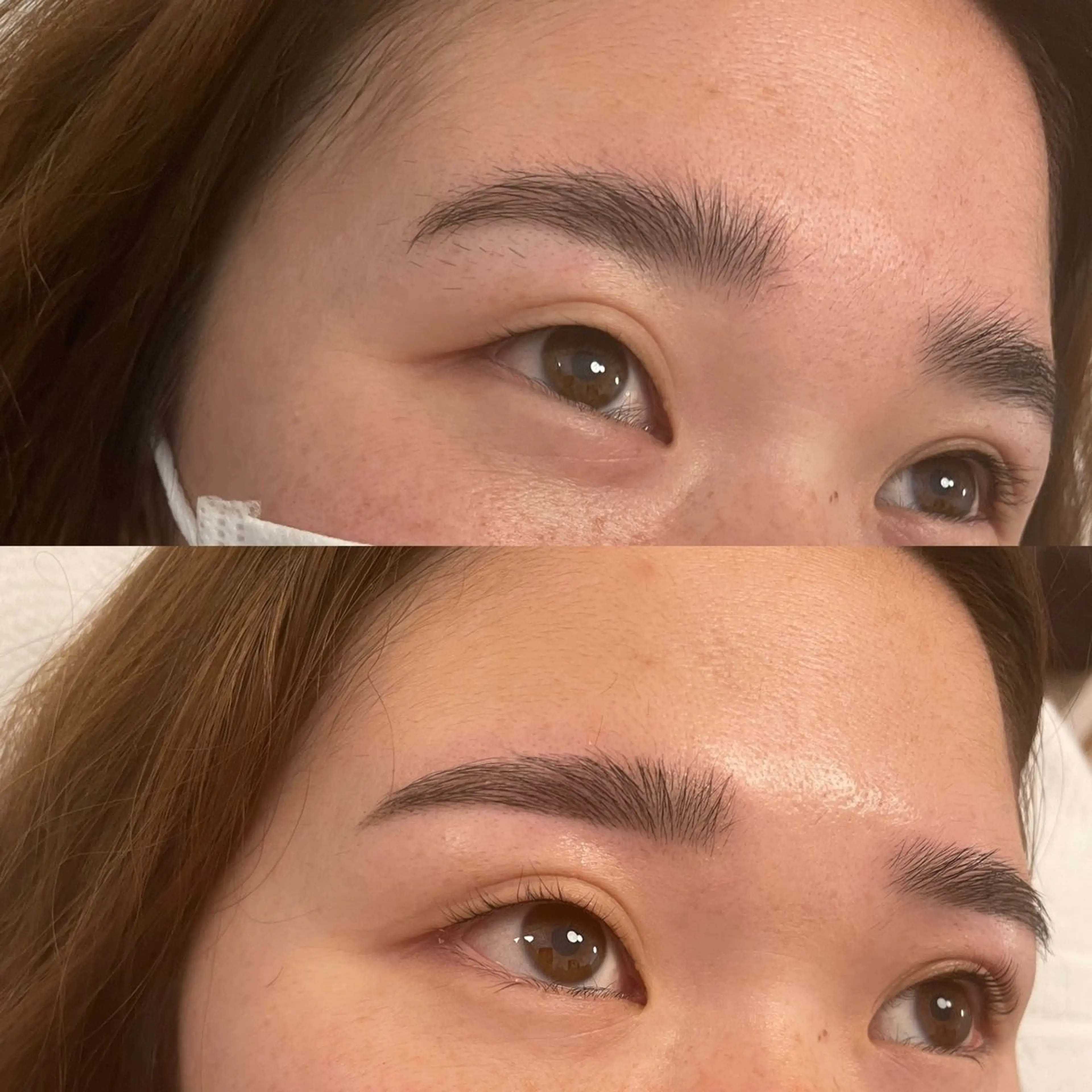 まつ毛パーマ×眉周りのWax脱毛の写真