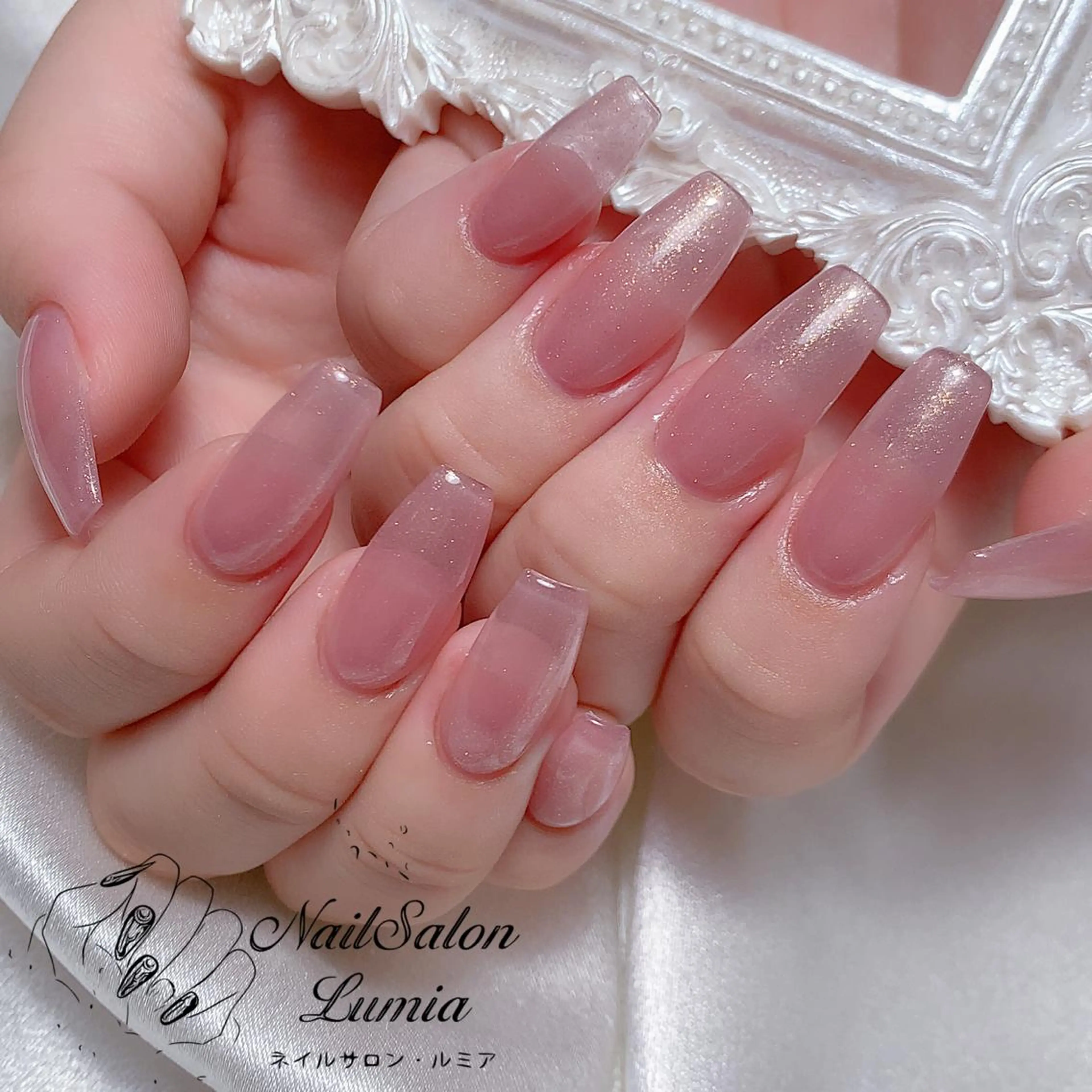 ネイル ハンドネイル ネイルサロン ルミア Lumia 店長のネイルデザイン