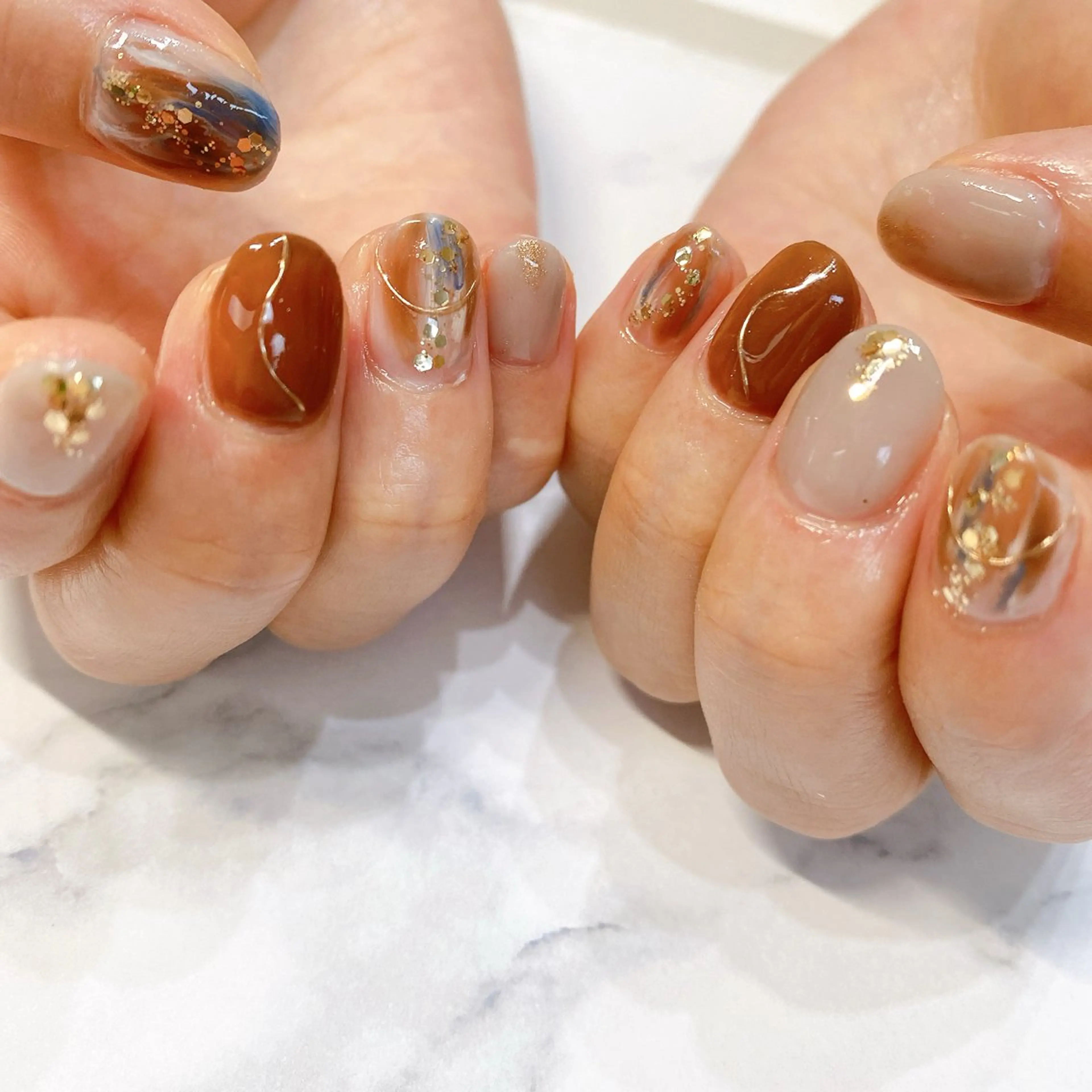 ネイル ハンドネイル ハンドケア yn salonのネイルデザイン