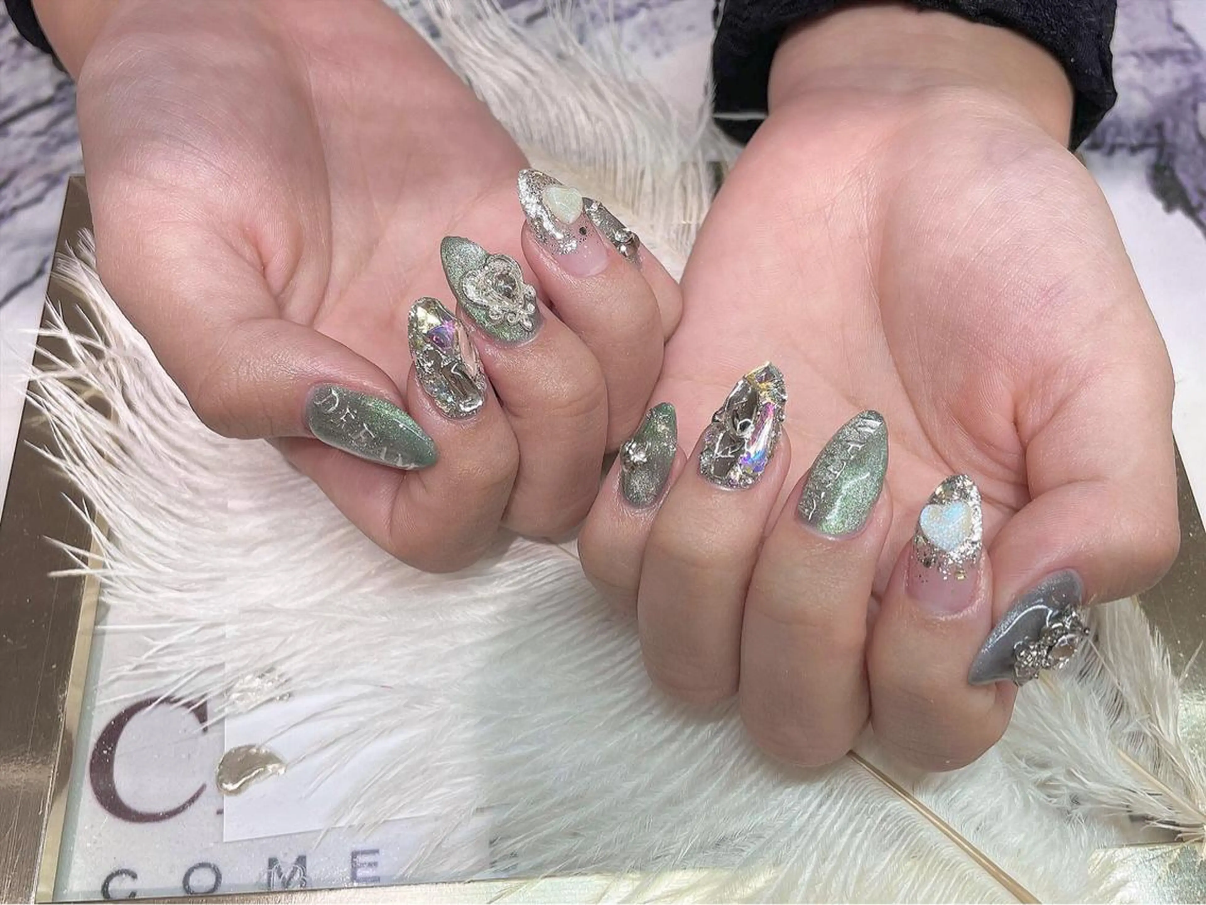 ネイル 長さだし専門店 M2　rikaのネイルデザイン