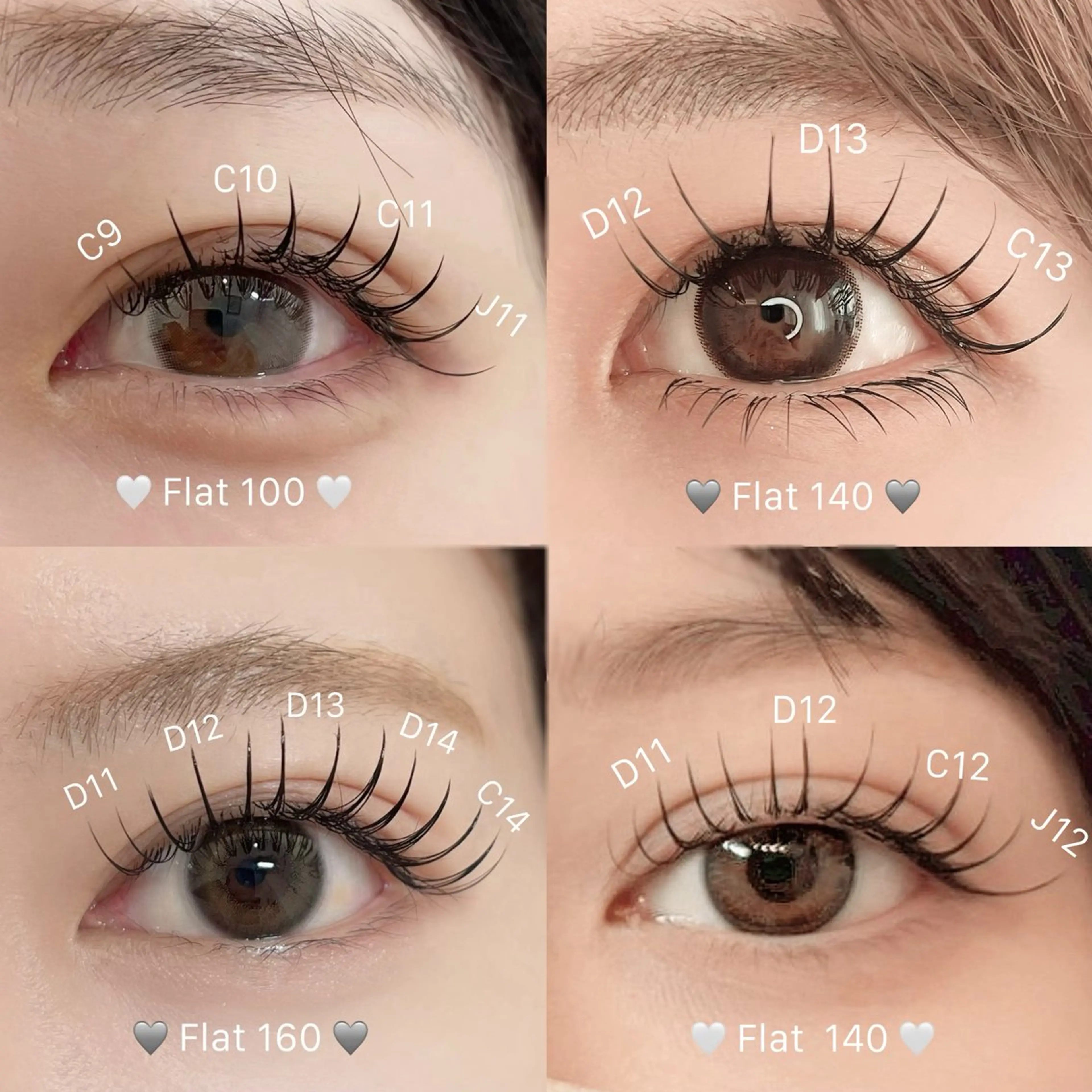 マツエク・マツパ mina 【SLily＋】のマツエク・マツパデザイン