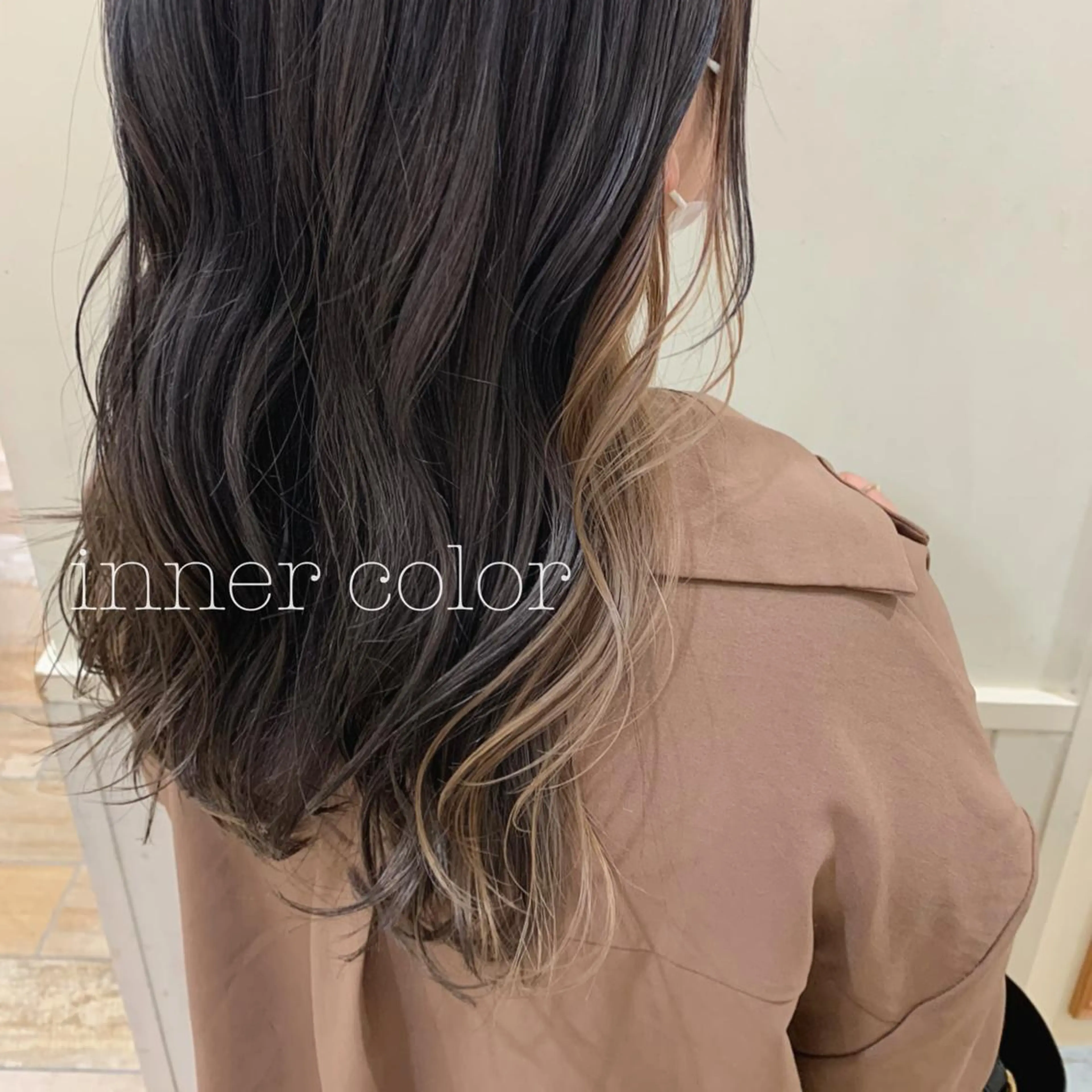セミロング カラー カット ヘアカラー トリートメント ぱつっとボブ/ 小野あかねのヘアスタイル