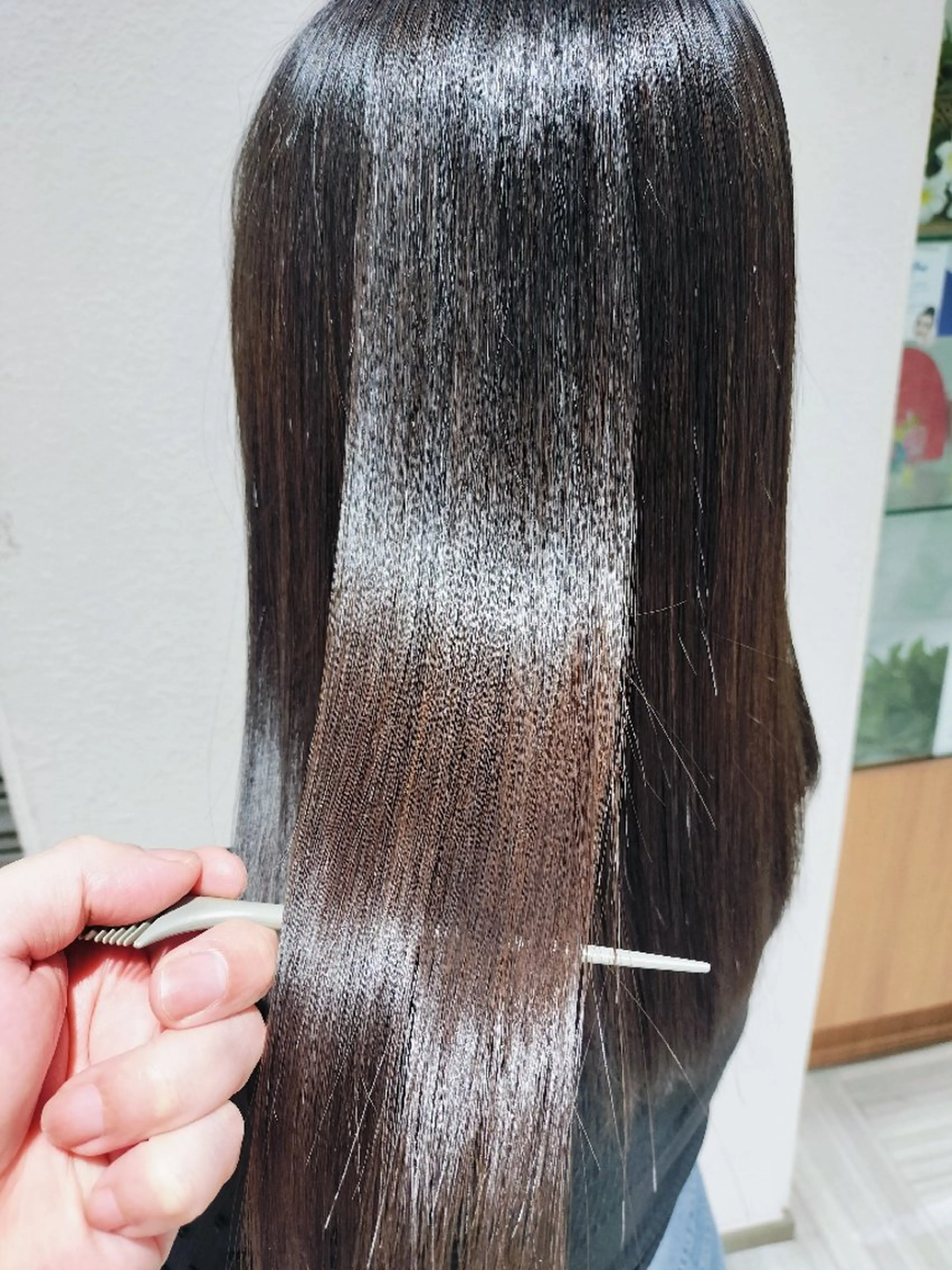 ロング 岩崎 秀之のヘアスタイル