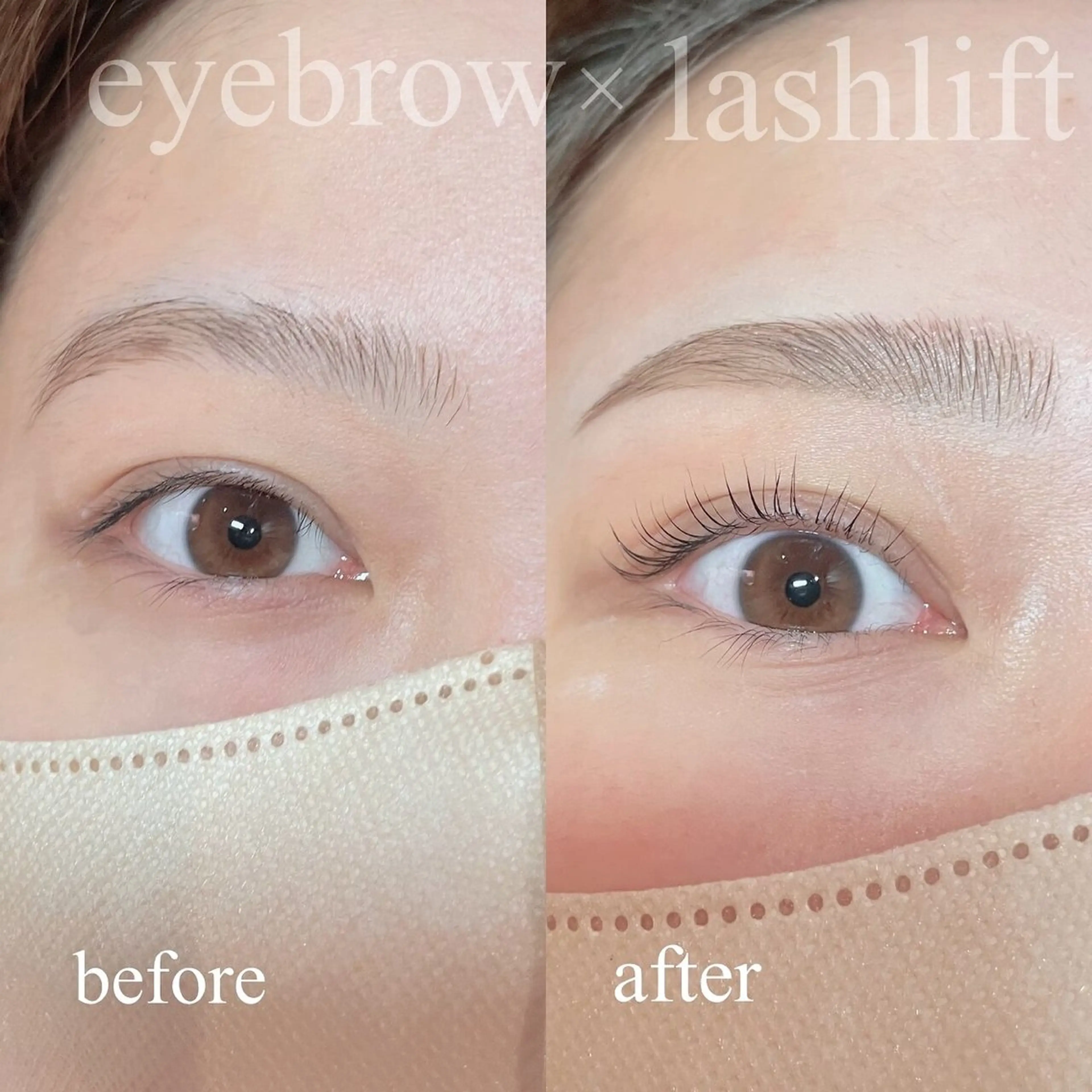 美眉♡カラー＆骨格に合わせた眉デザイン+ワックス脱毛+眉メイク付き👀💄💖の写真