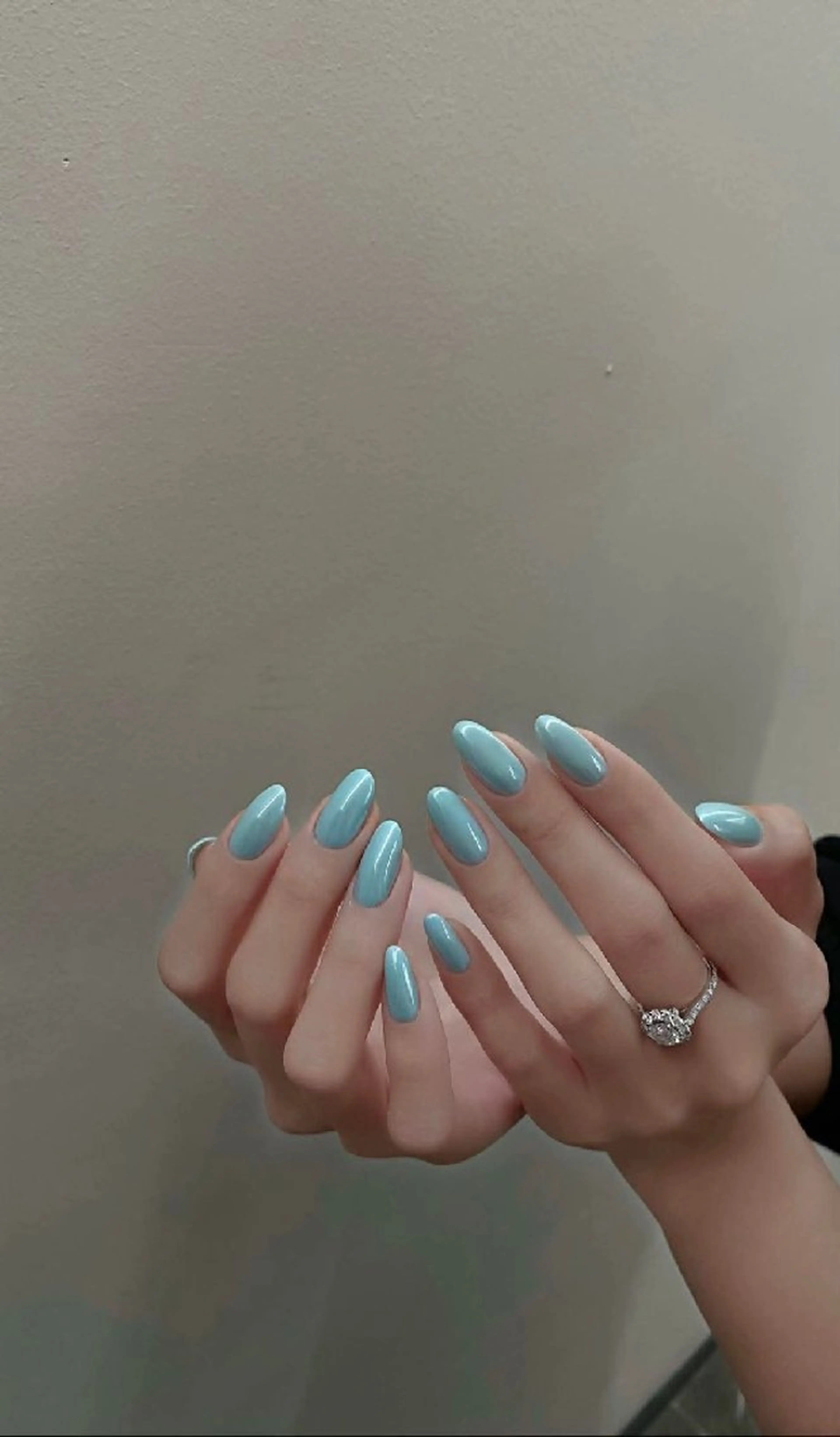 ネイル クリアネイル ミラーネイル ピンク ハンドネイル 禅 nails所属・禅 博多駅ネイルサロンのネイルデザイン