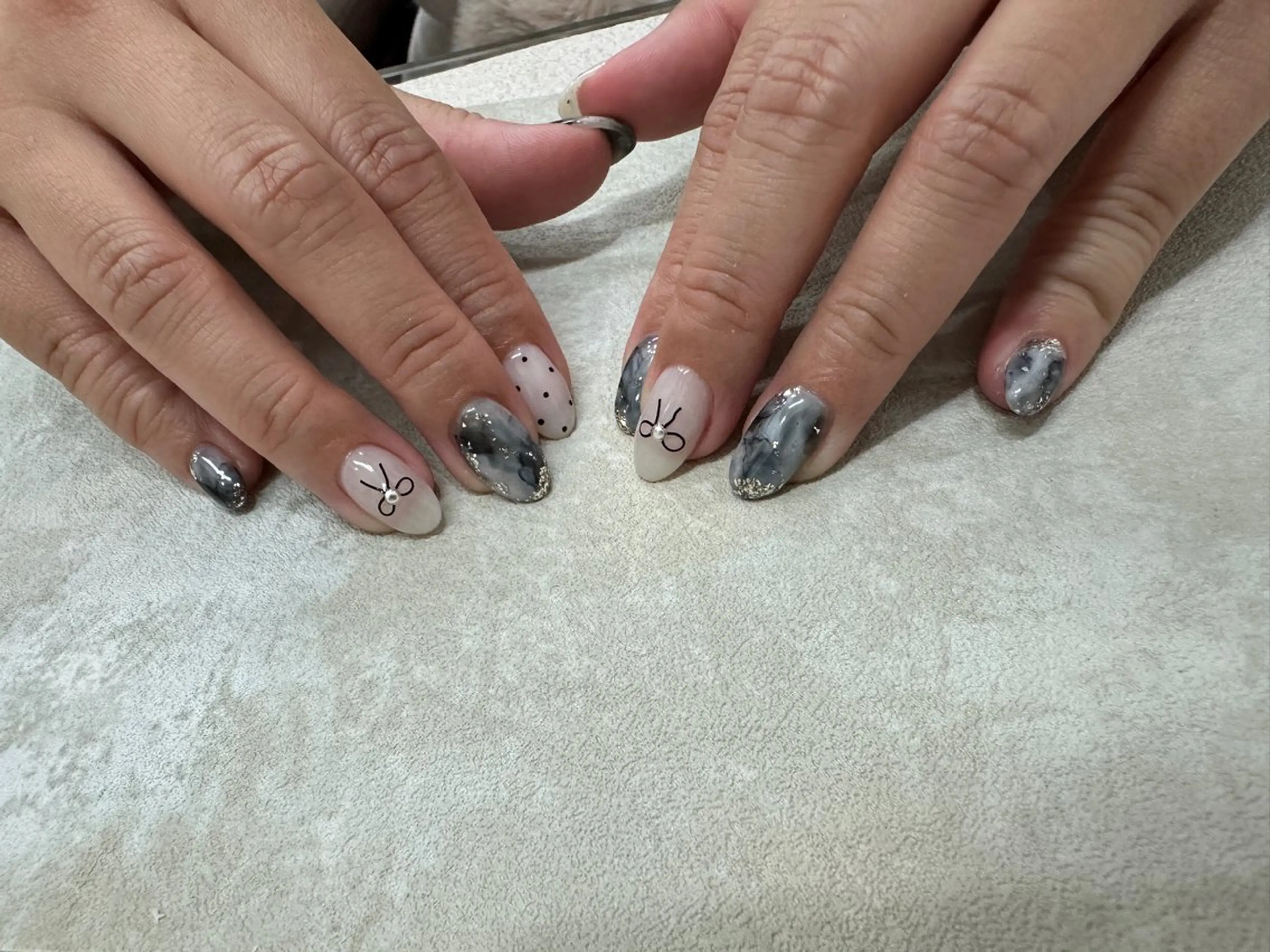 ネイル ハンドネイル nailsalon ∞ ﾐｶﾅﾙ ∞のネイルデザイン