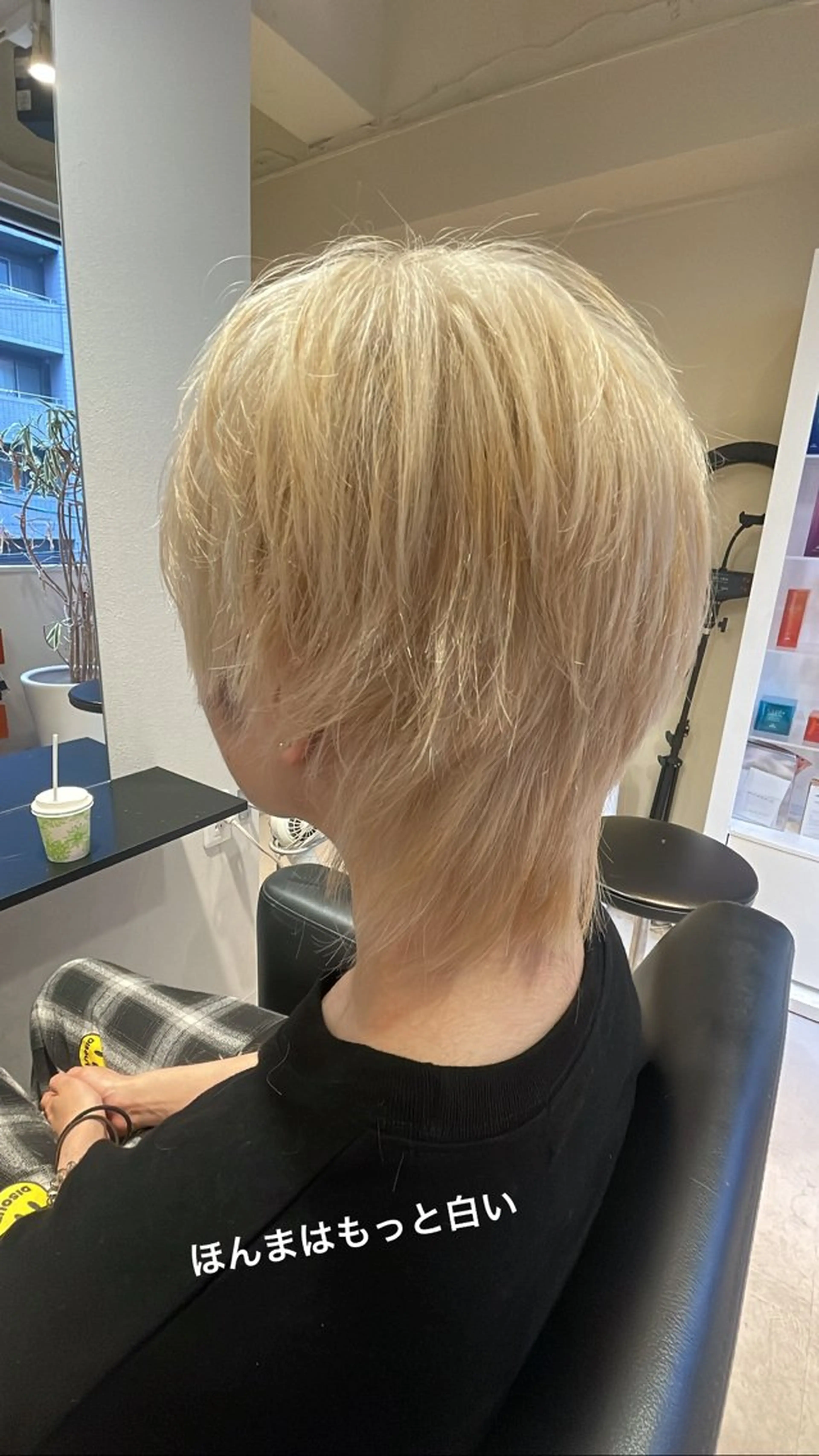 ショート カラー NINE+/代表 ブリーチ特化型サロンのヘアスタイル