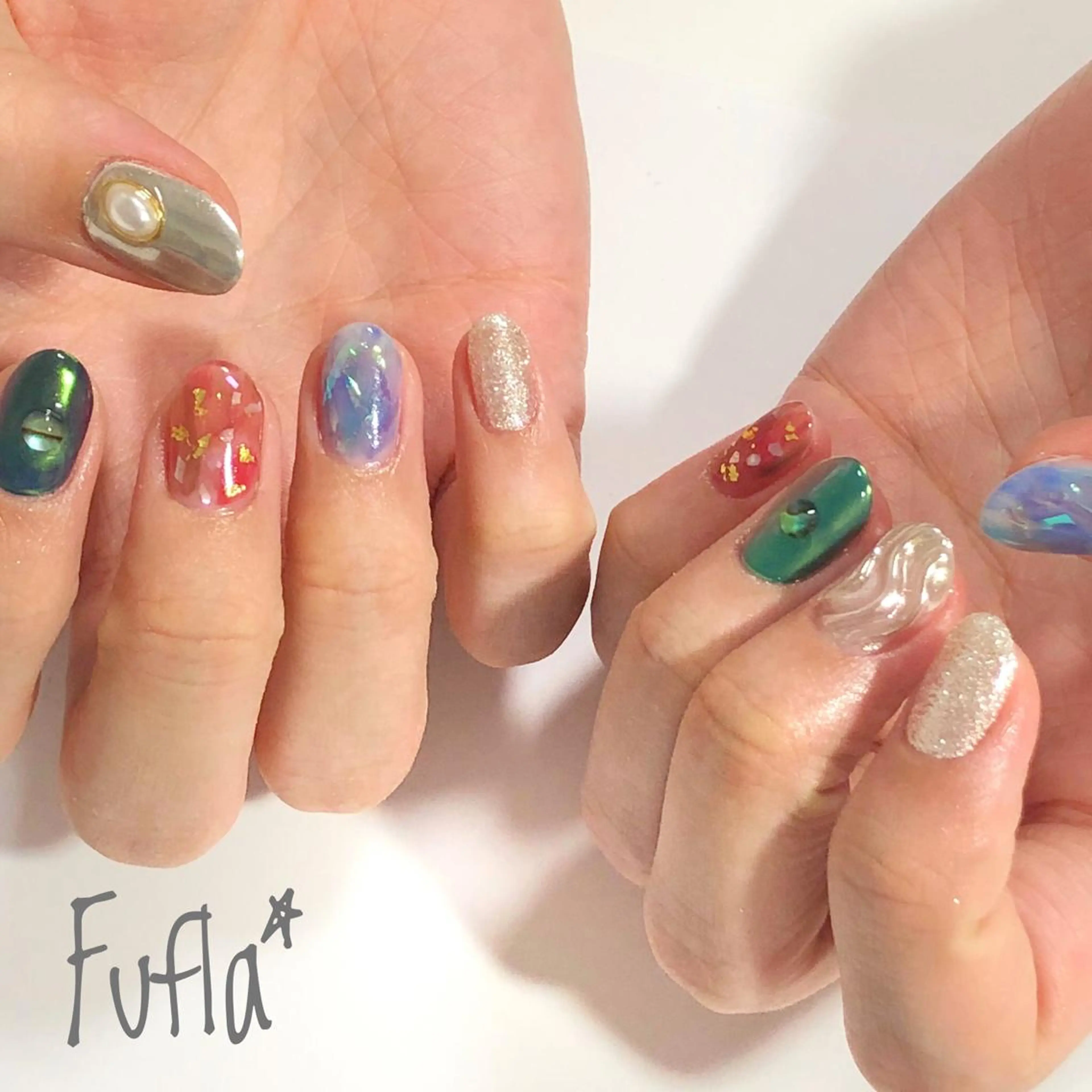 ネイル プライベートサロン Fuflaのネイルデザイン
