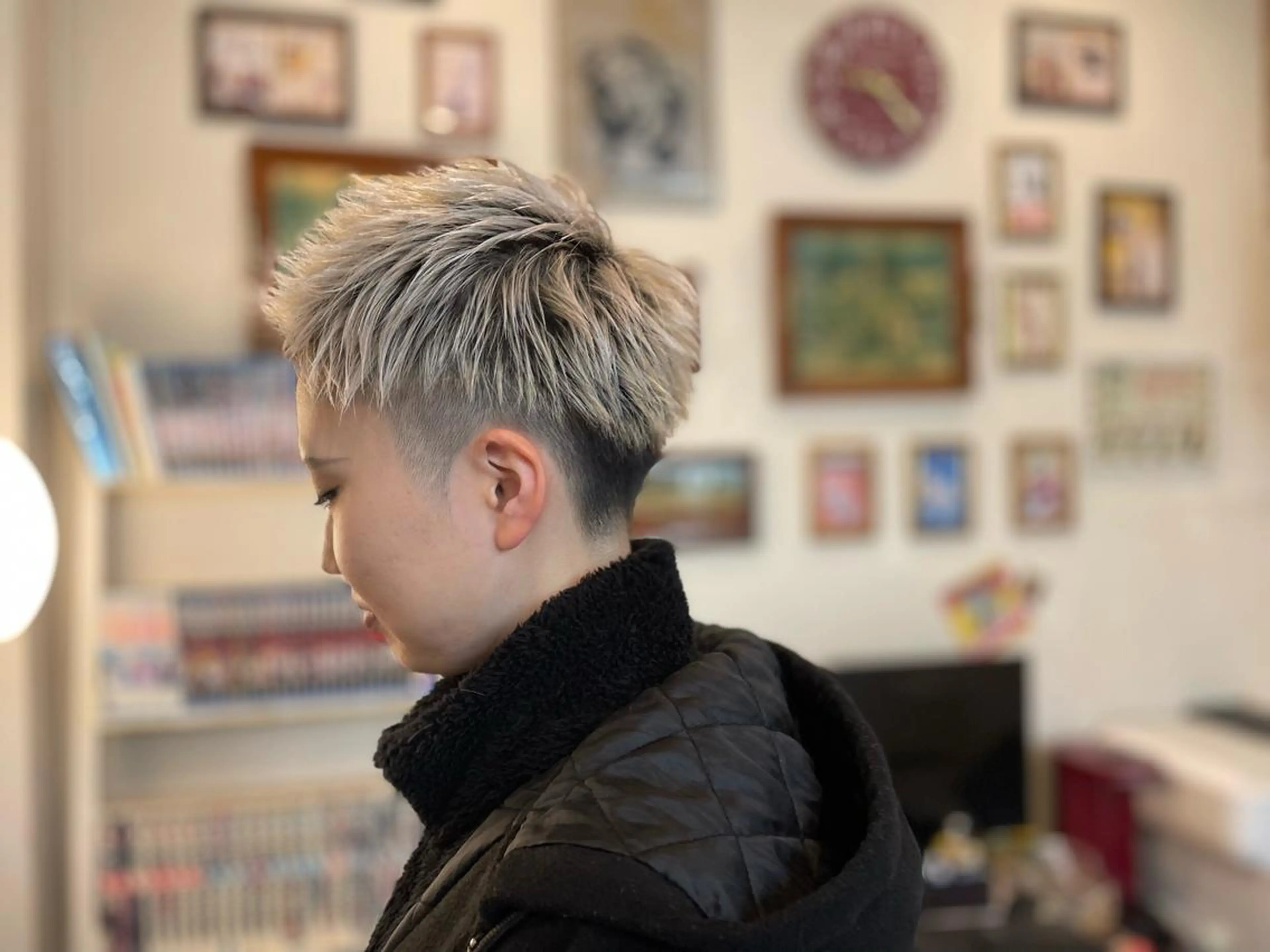 ショート 山田 美翔のヘアスタイル