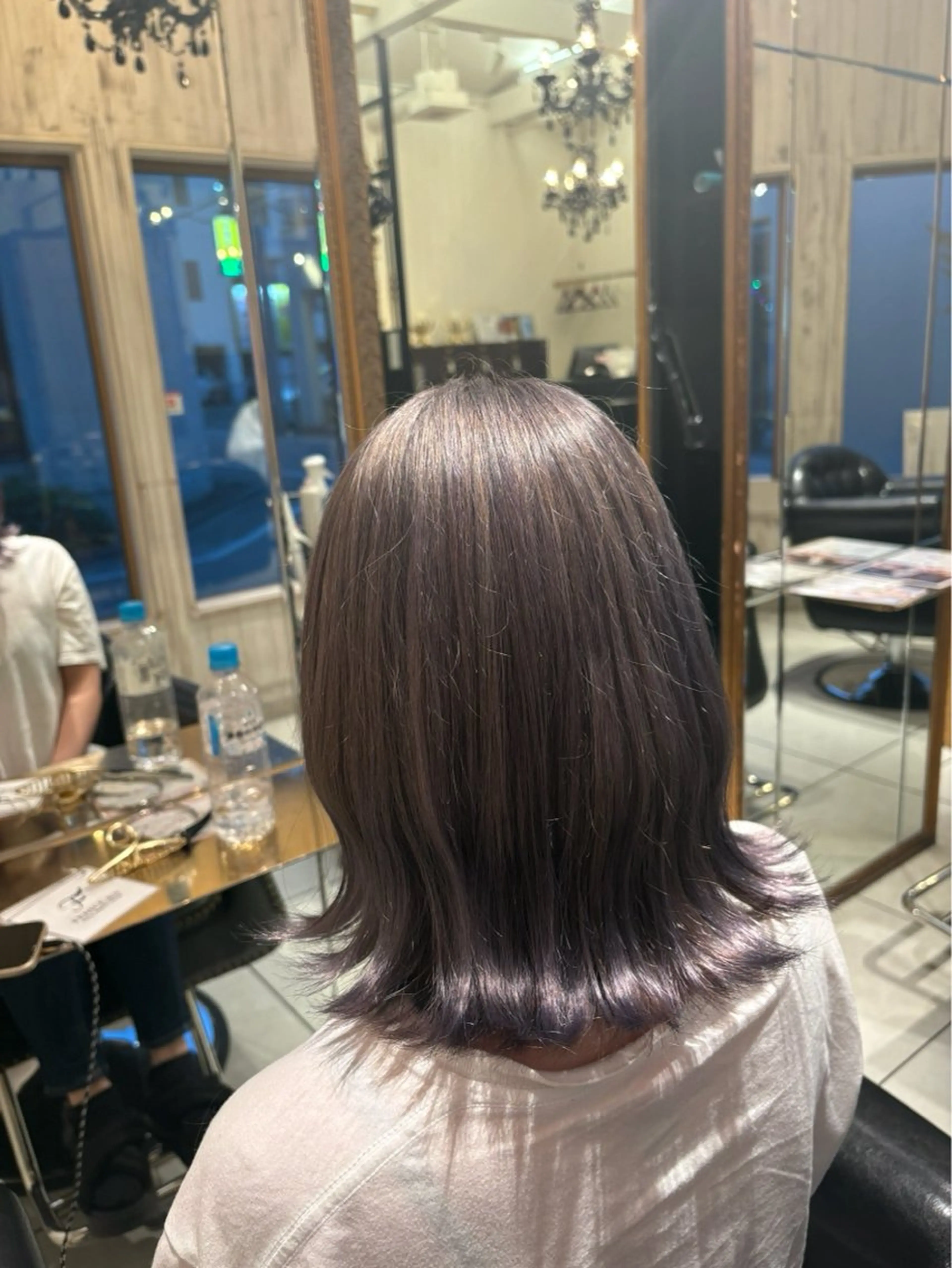 カラー FENICE/ 竹内 /高崎／ブリーチのヘアスタイル