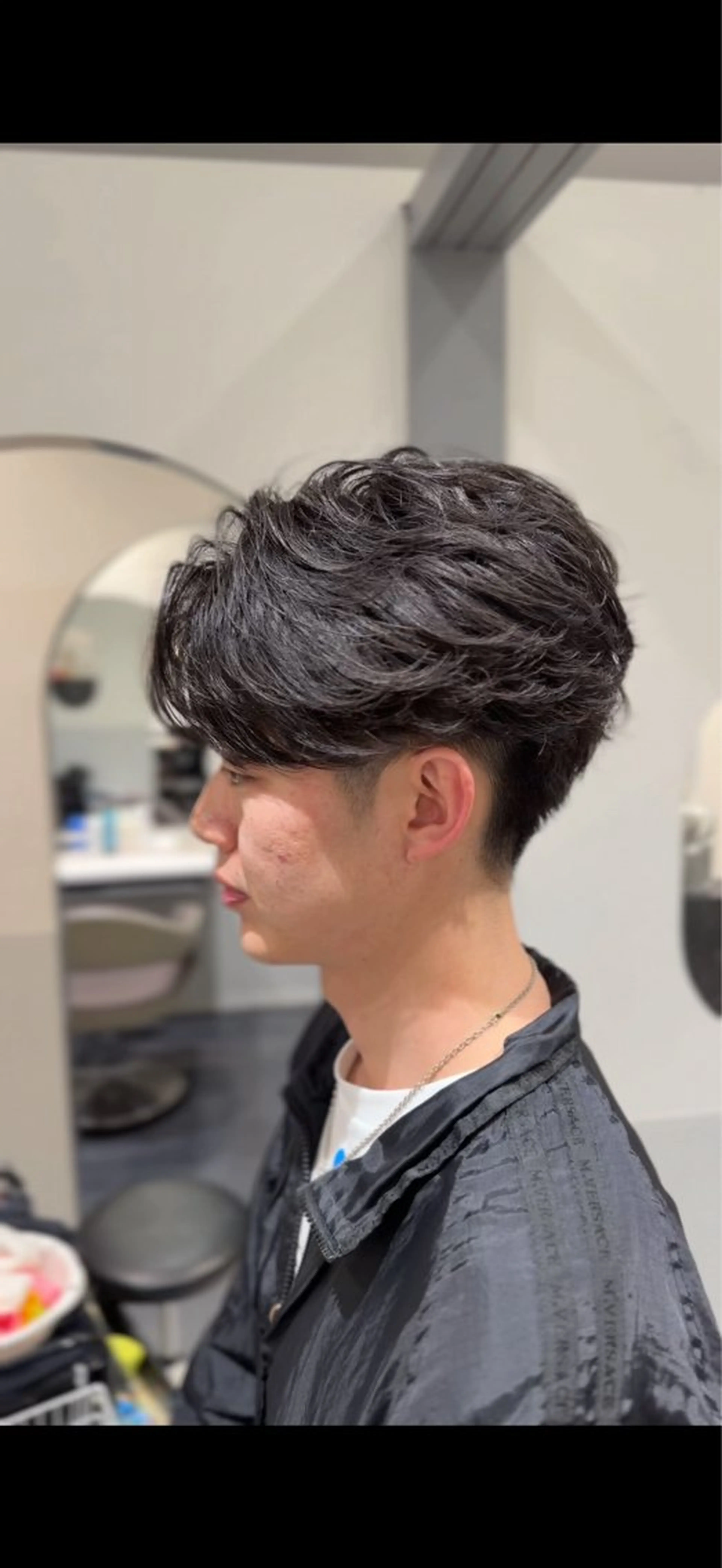 カット+全体髪質改善ストレート+前処理ダメージ軽減トリートメント(スタイリング込み)の写真