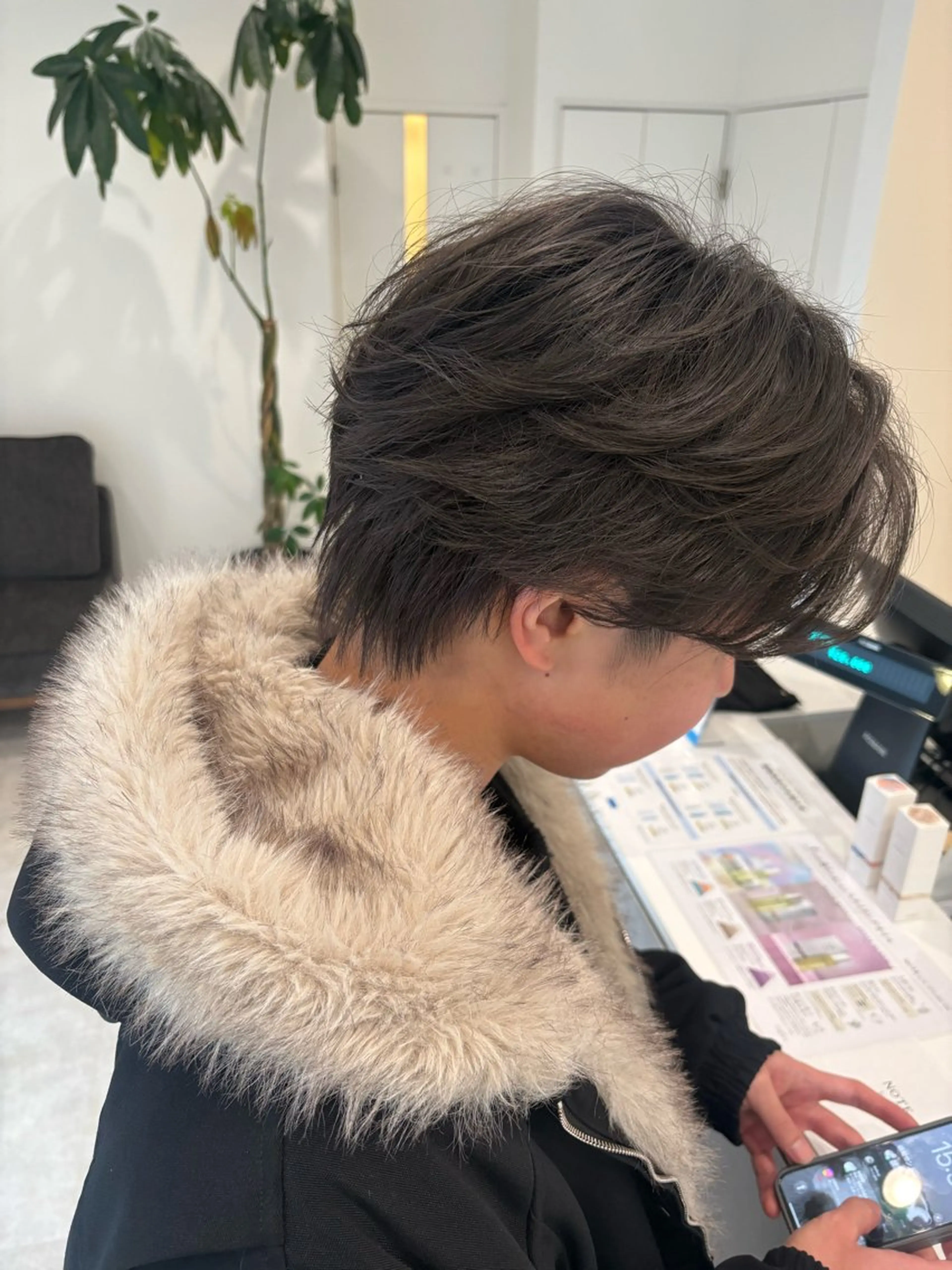 カラー メンズ moiBlanc所属・パーマ/ショートボブ Aoyagiのヘアスタイル