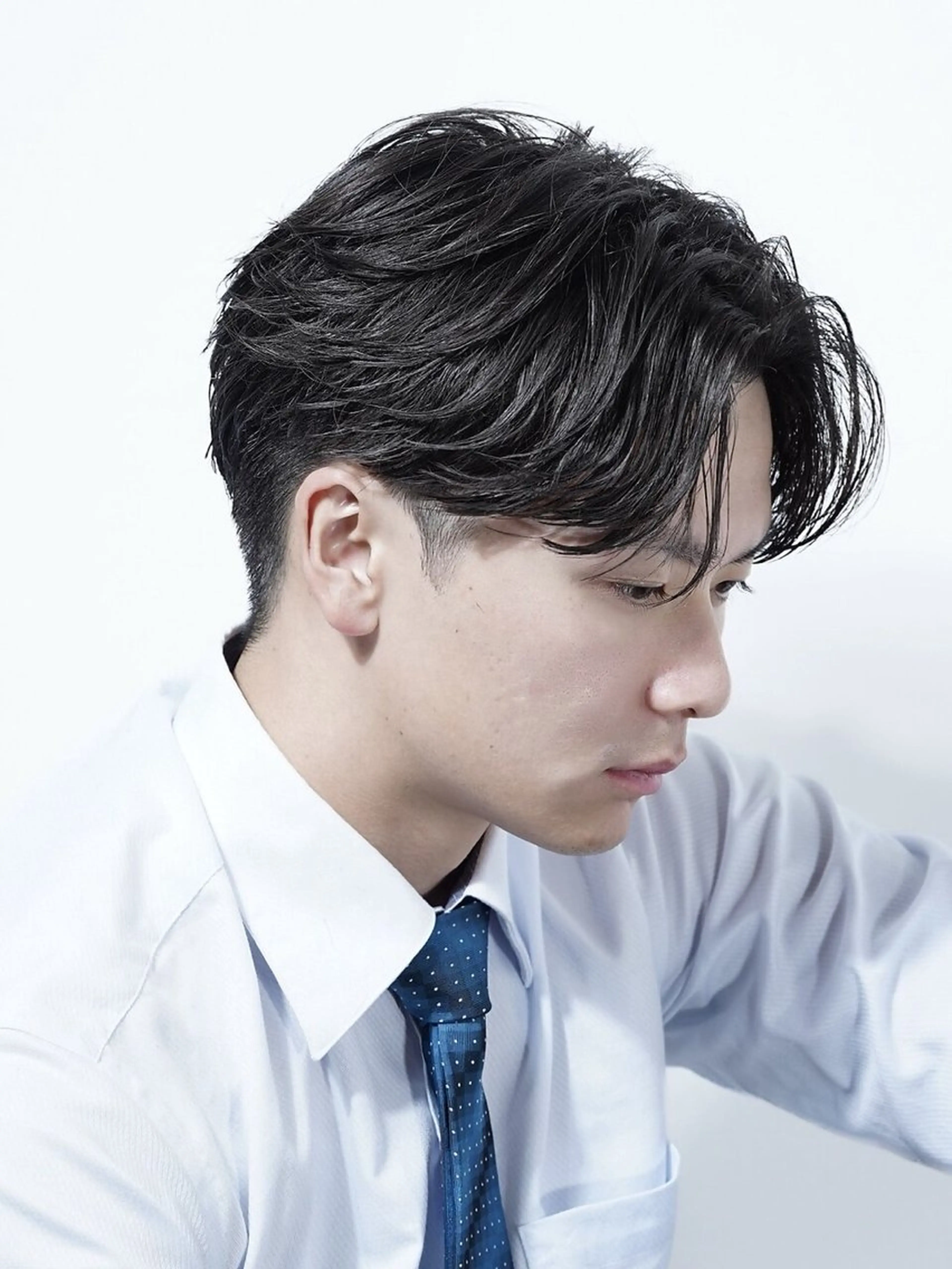 カット+曲がる縮毛矯正［品川/大森駅/men's/メンズ/メンズストレート］の写真