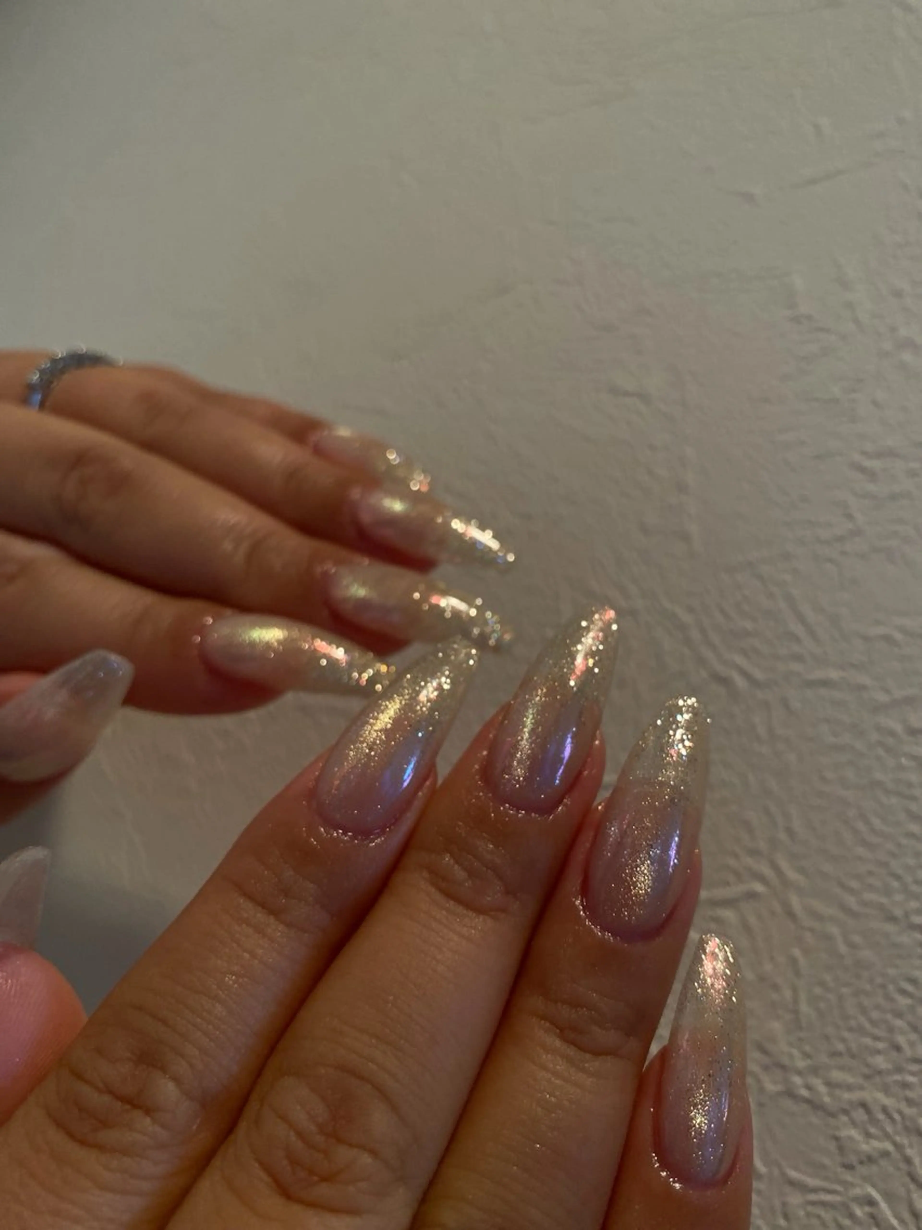 【ご新規様オフ無料✨】グラデ・ミラー・フレンチの写真