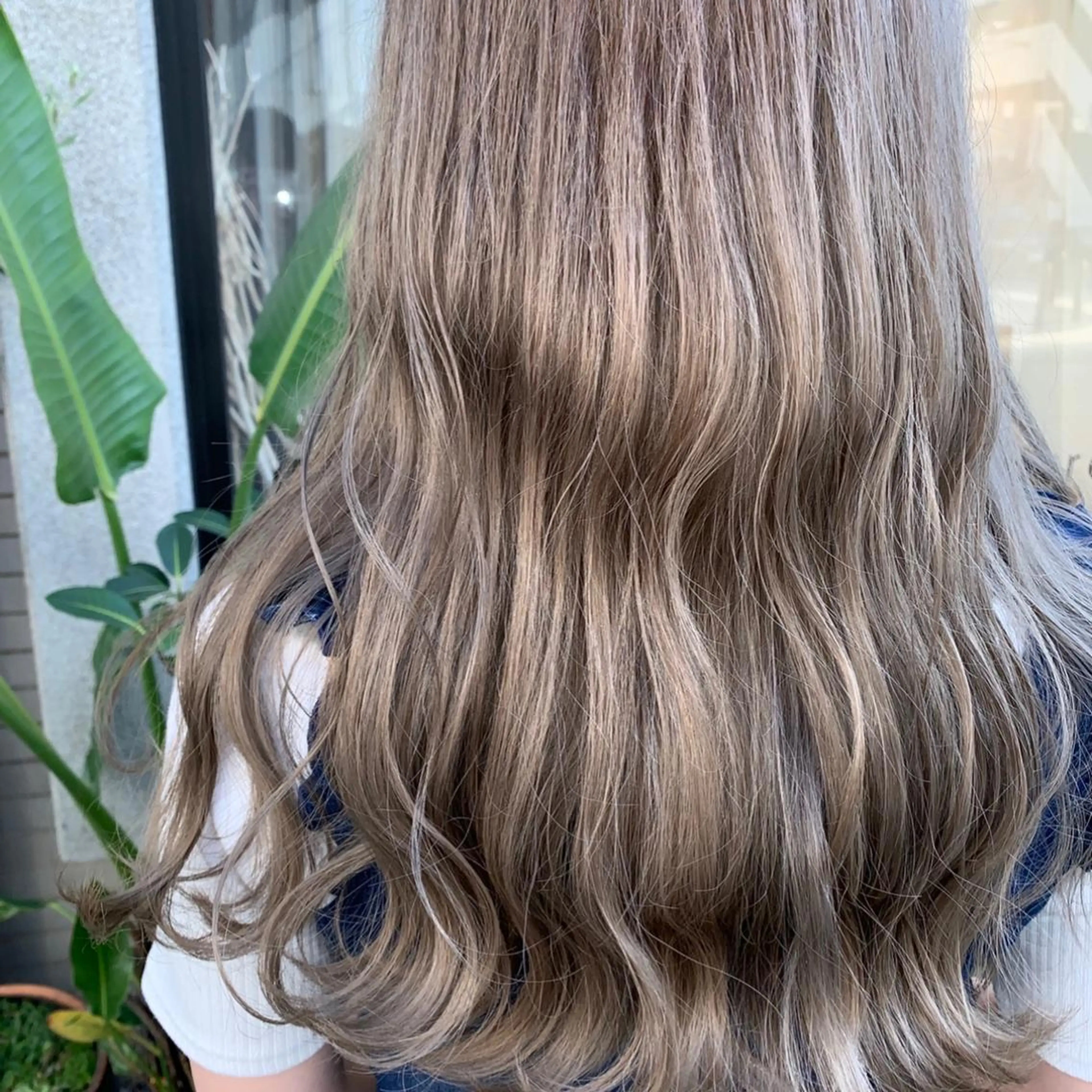 ロング ヘアカラー トリートメント 艶髪color💎髪 質改善ストレート大吉のヘアスタイル