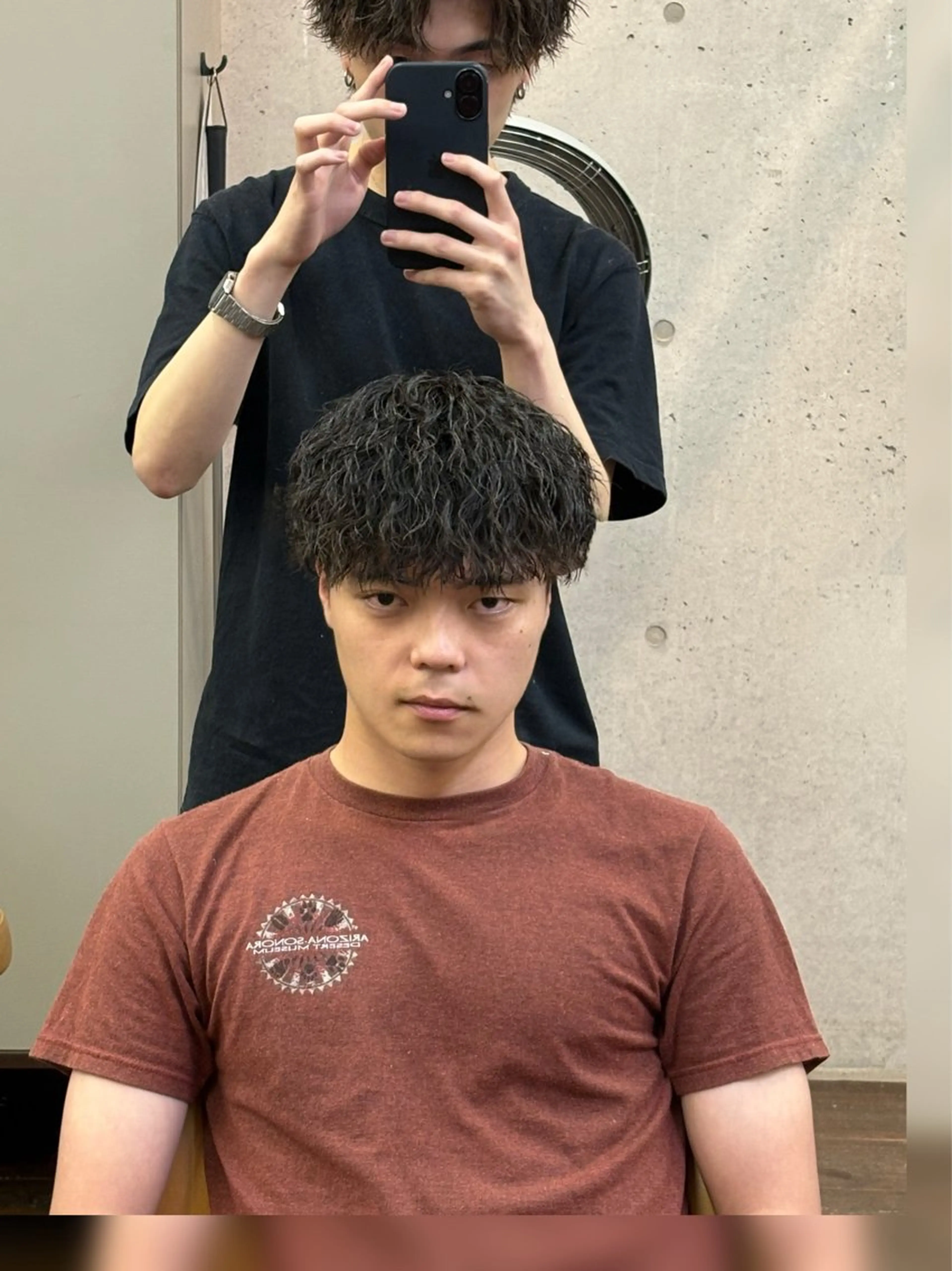 カット➕ツイストスパイラルパーマの写真