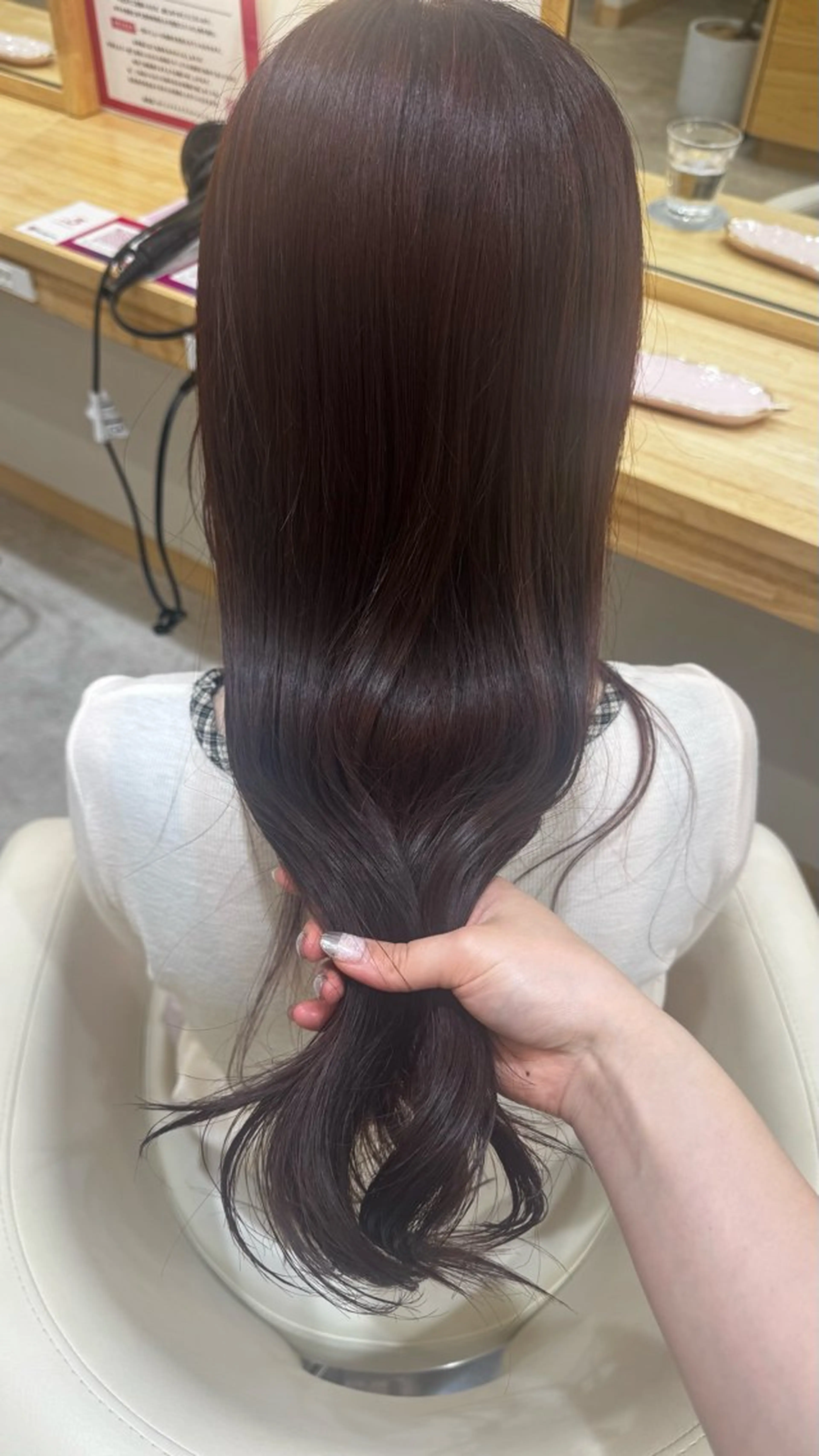ロング 艶beige ♡ayana♡のヘアスタイル