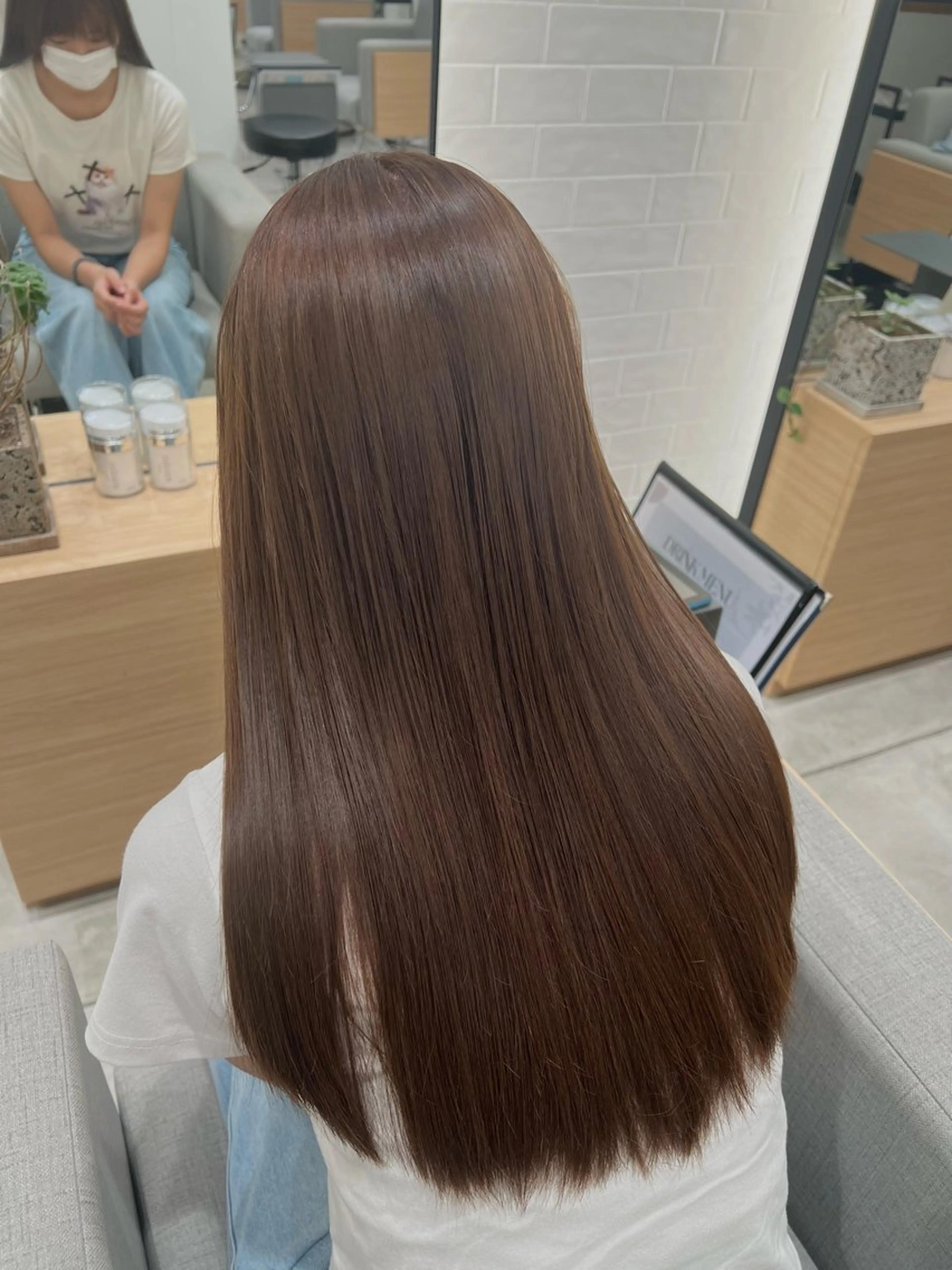 ロング カラー アッシュ アッシュブラウン ブラウンカラー 透明感カラー 髪質改善 トリートメント stair:case 武蔵小杉所属・パーマモデル募集中 🧡‬‪田中颯士のヘアスタイル