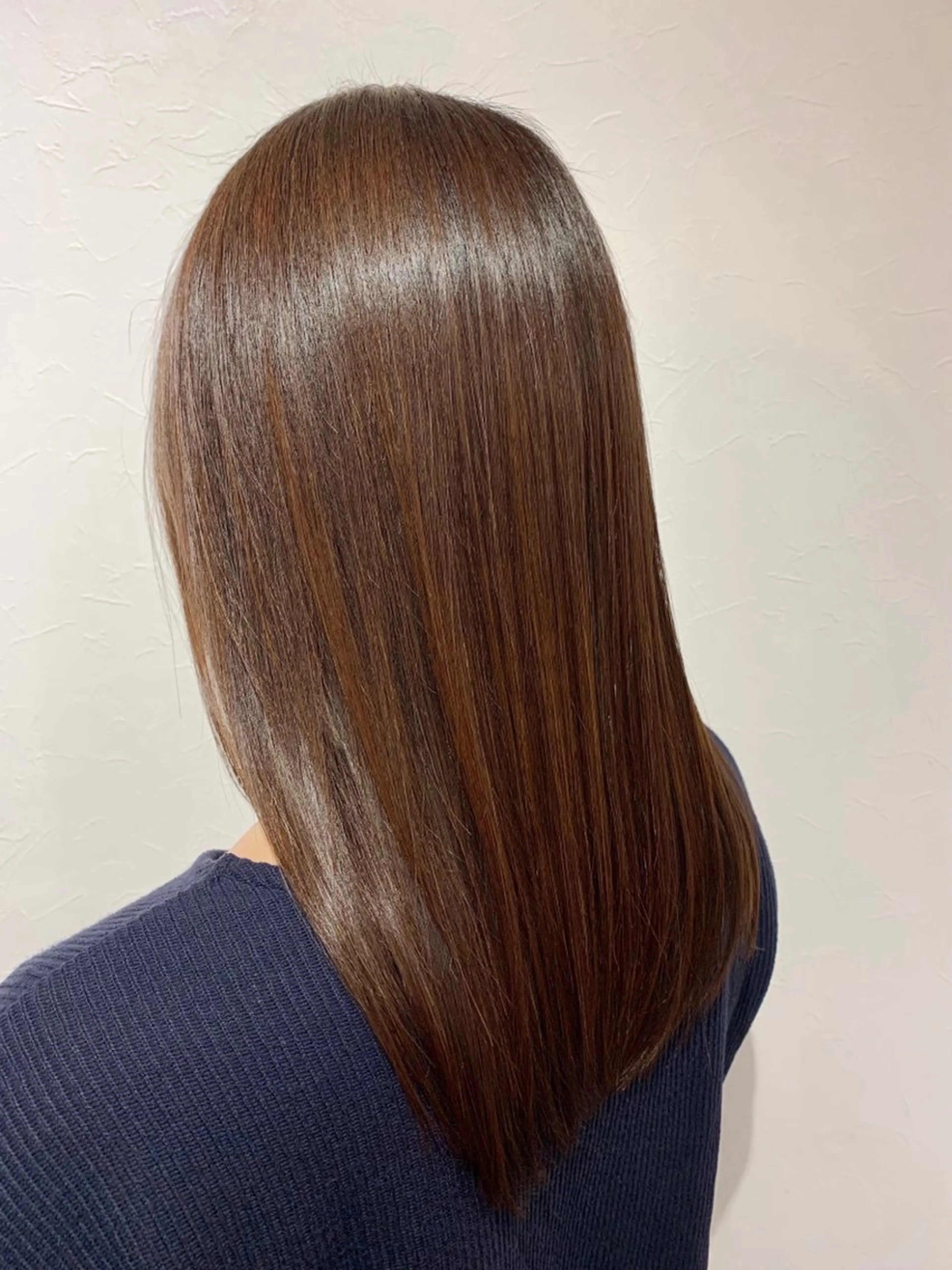 セミロング 髪質改善 トリートメント トリートメント 上村 ダイスケのヘアスタイル